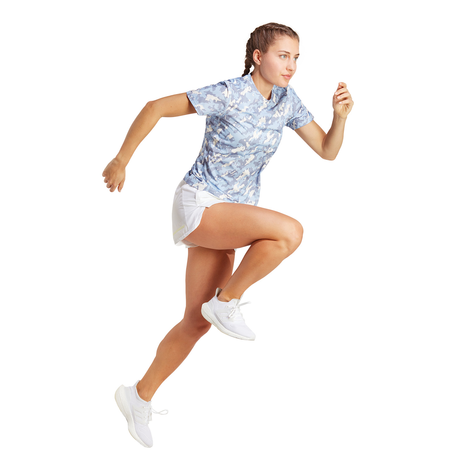 adidas Own The Run Maglietta Blue Dawn