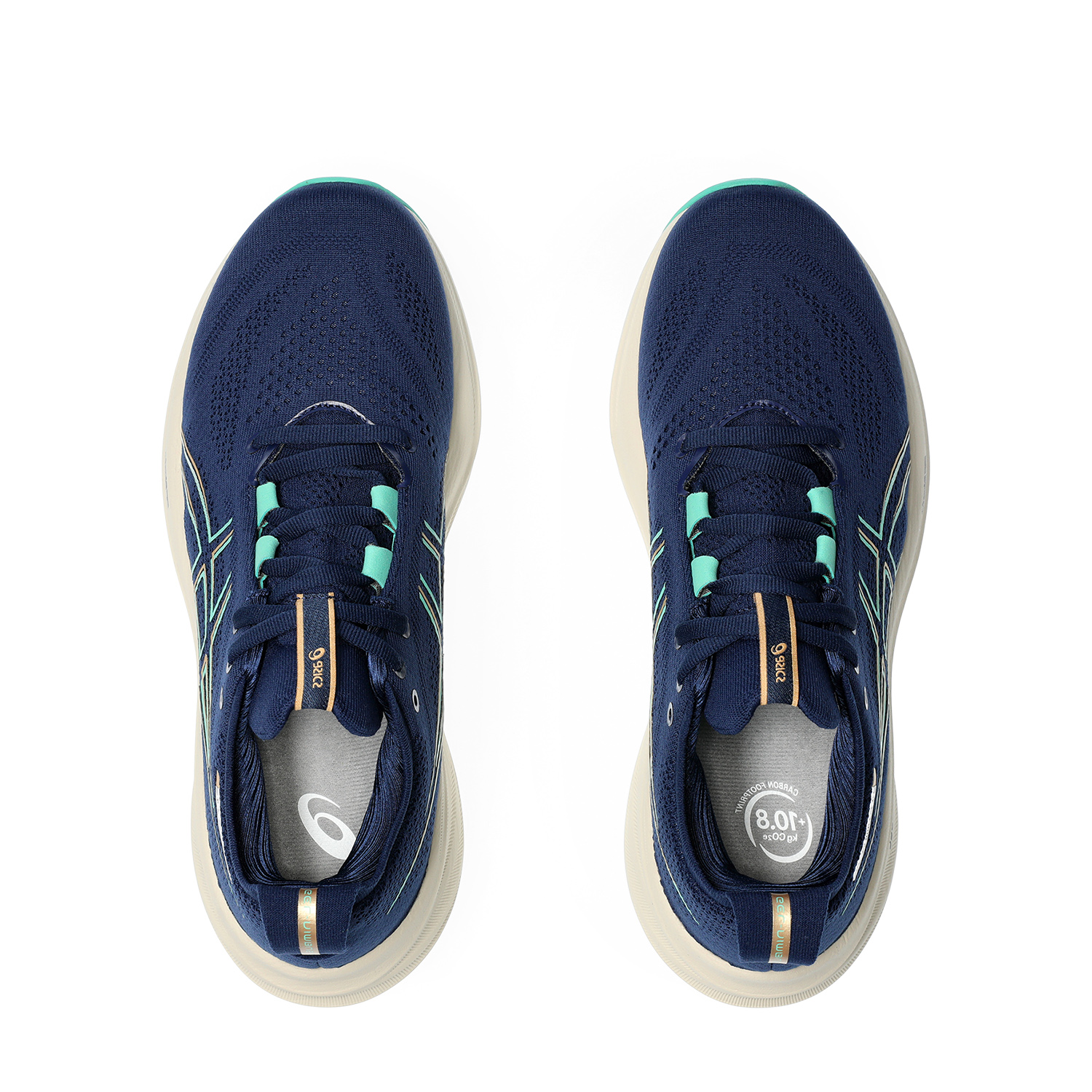 Asics Gel Nimbus 26 Blue Expanse/Aurora Green