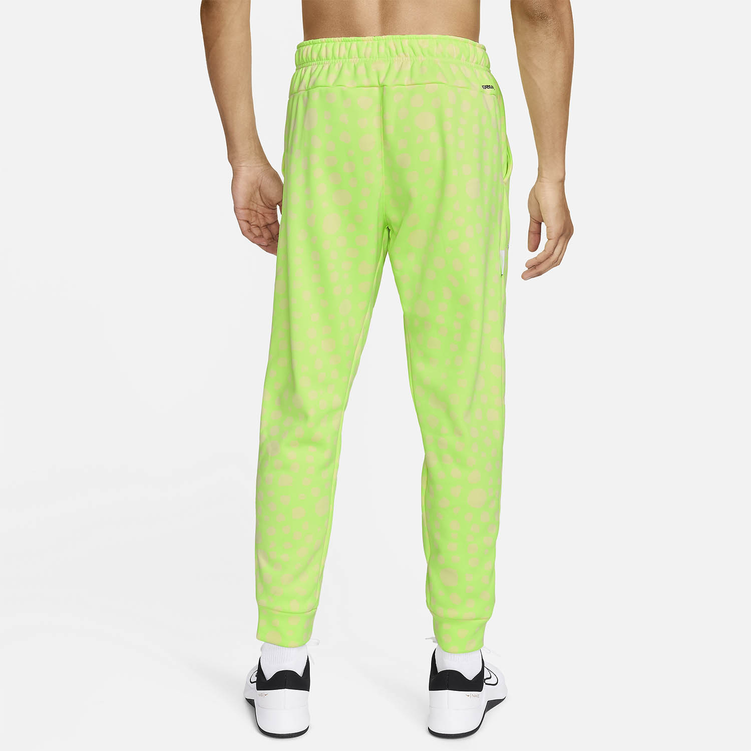 Nike Therma-FIT Printed Studio 72 Pantaloni Lime Blast/Luminous Green/White