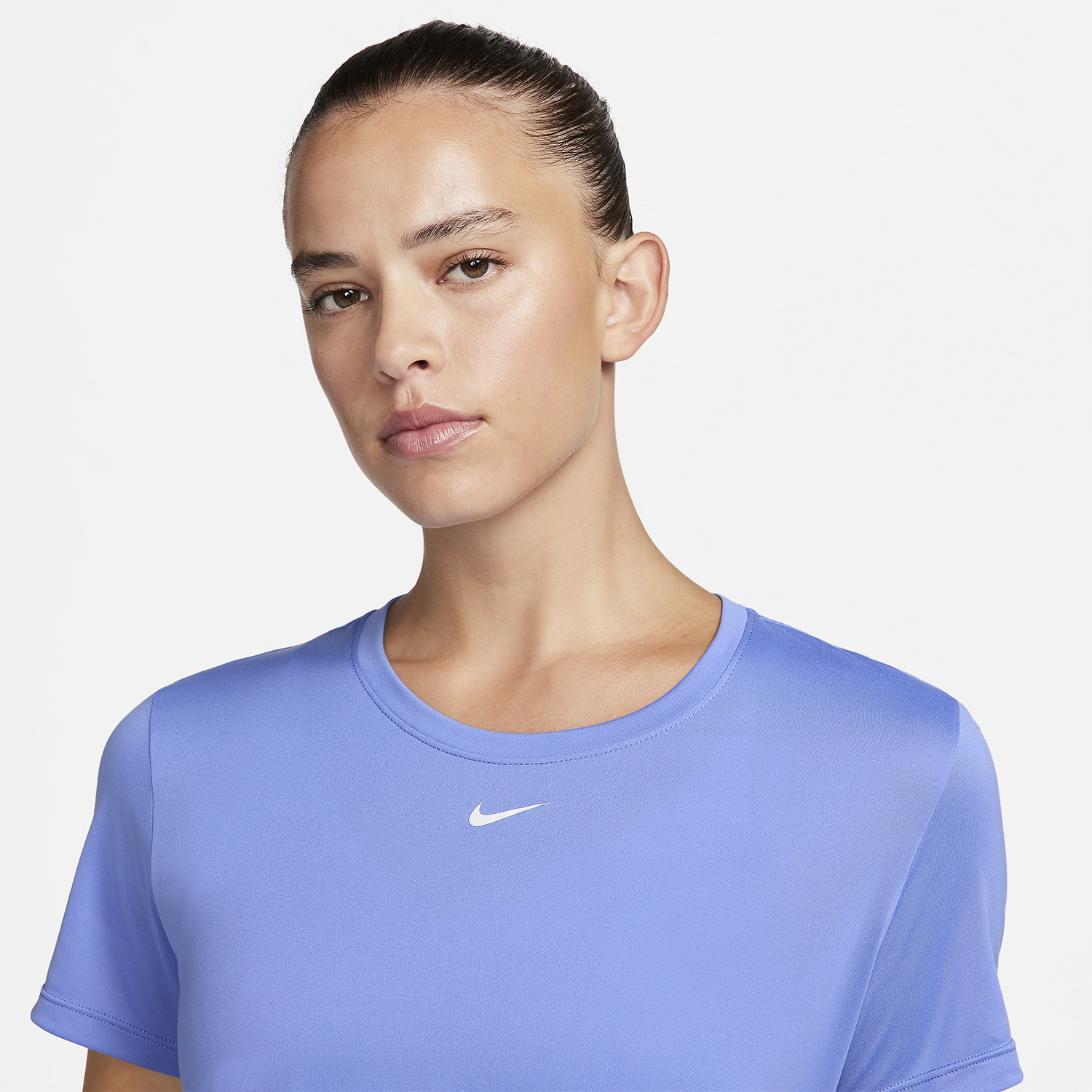 Nike One Dri-FIT Logo Maglietta Polar/White