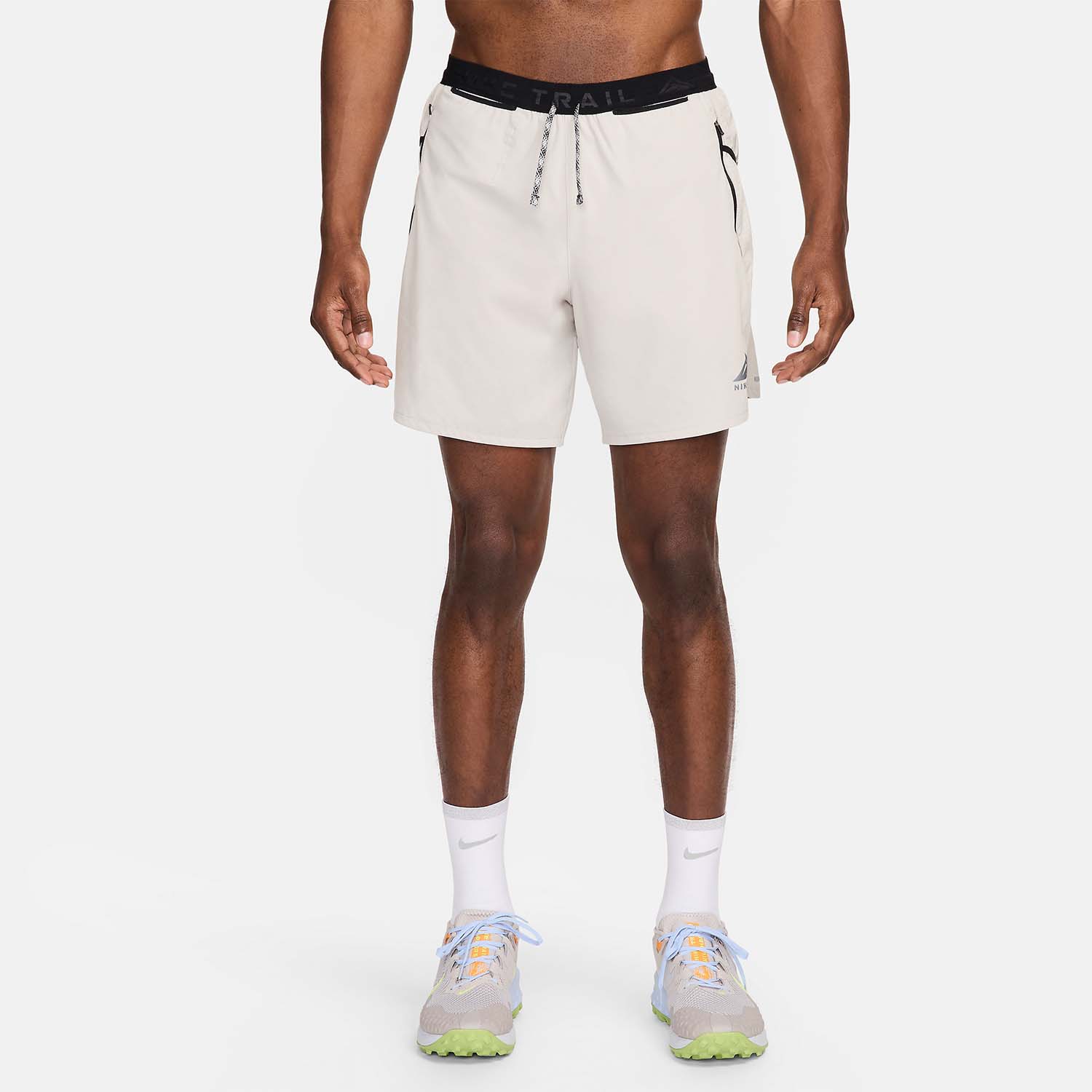 Nike Dri-FIT Second Sunrise 7in Pantaloncini Light Iron Ore/Black