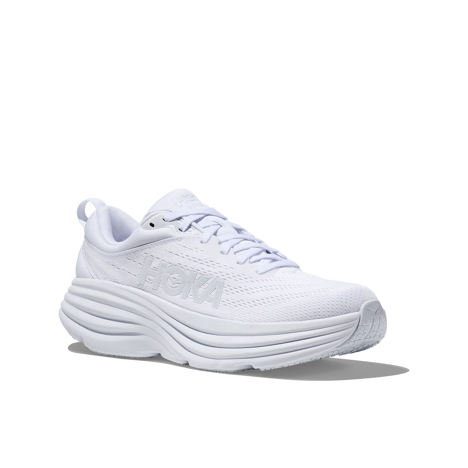 Hoka Bondi 8 White