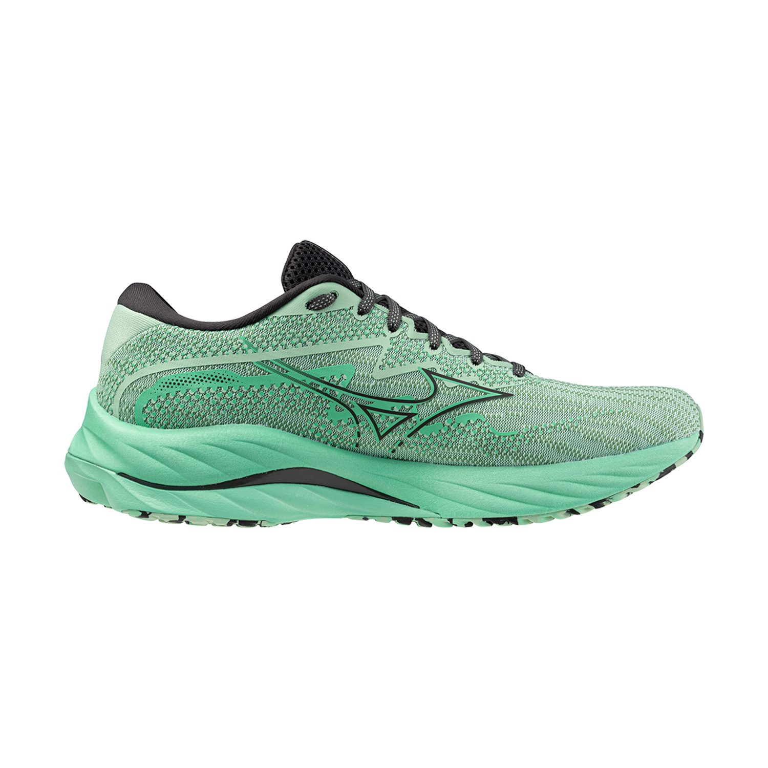 Mizuno Wave Rider 27 Grayed Jade/Black Oyster/Jade Cream