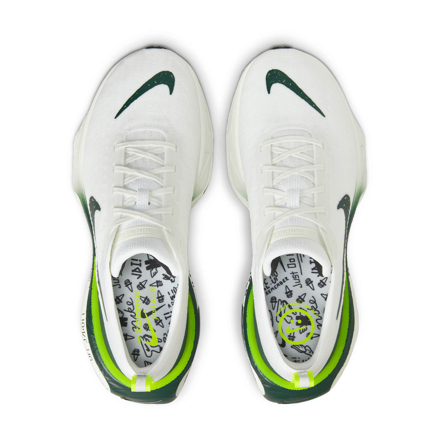 Nike ZoomX Invincible Run Flyknit 3 White/Pro Green/Volt/Black