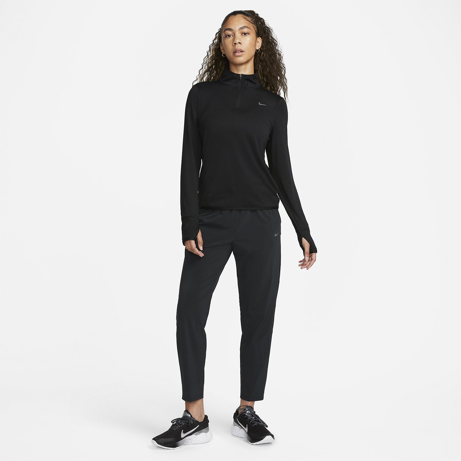 Nike Element Maglia Black/Reflective Silver