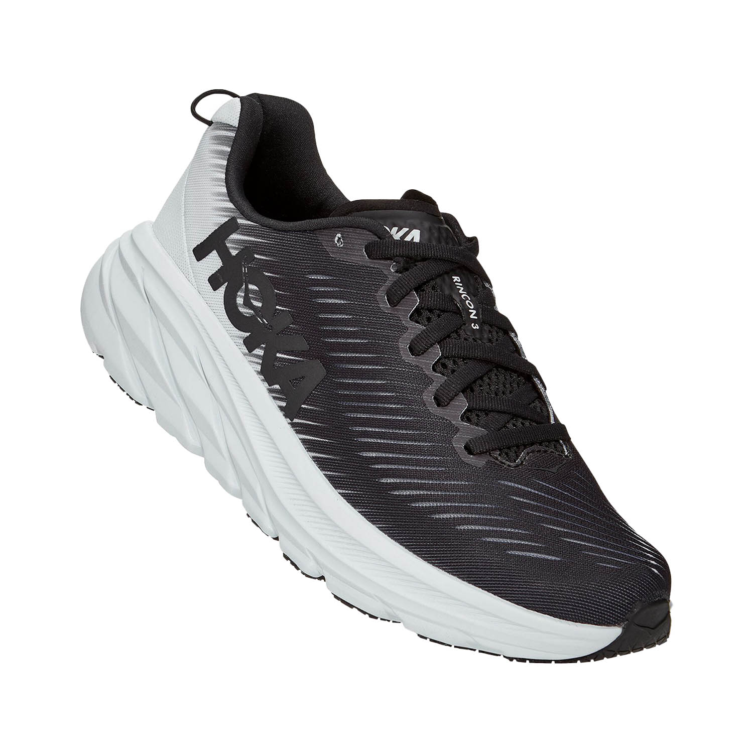 Hoka Rincon 3 Wide Black/White