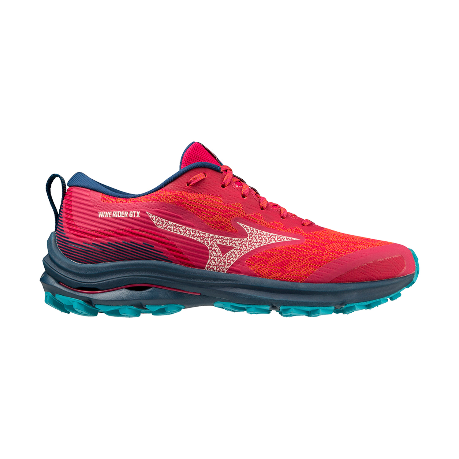 Mizuno Wave Rider GTX Jazzy/Blue Opal/Bluebird