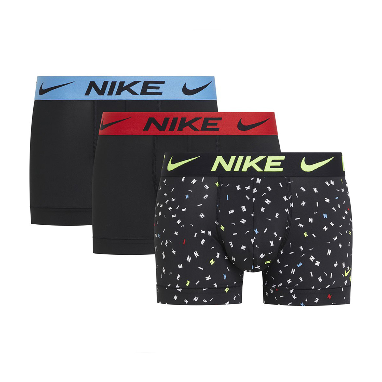 Nike Performance x 3 Boxer Print/Anthracite/Black