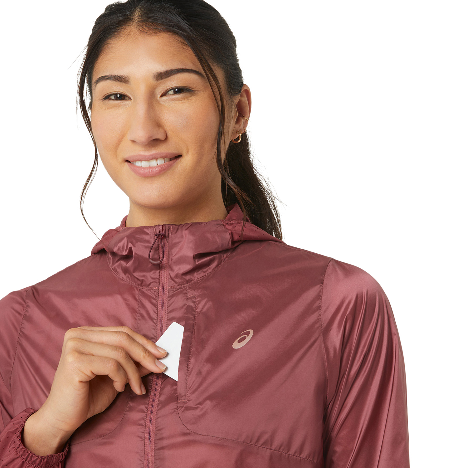 Asics Nagino Giacca Brisket Red