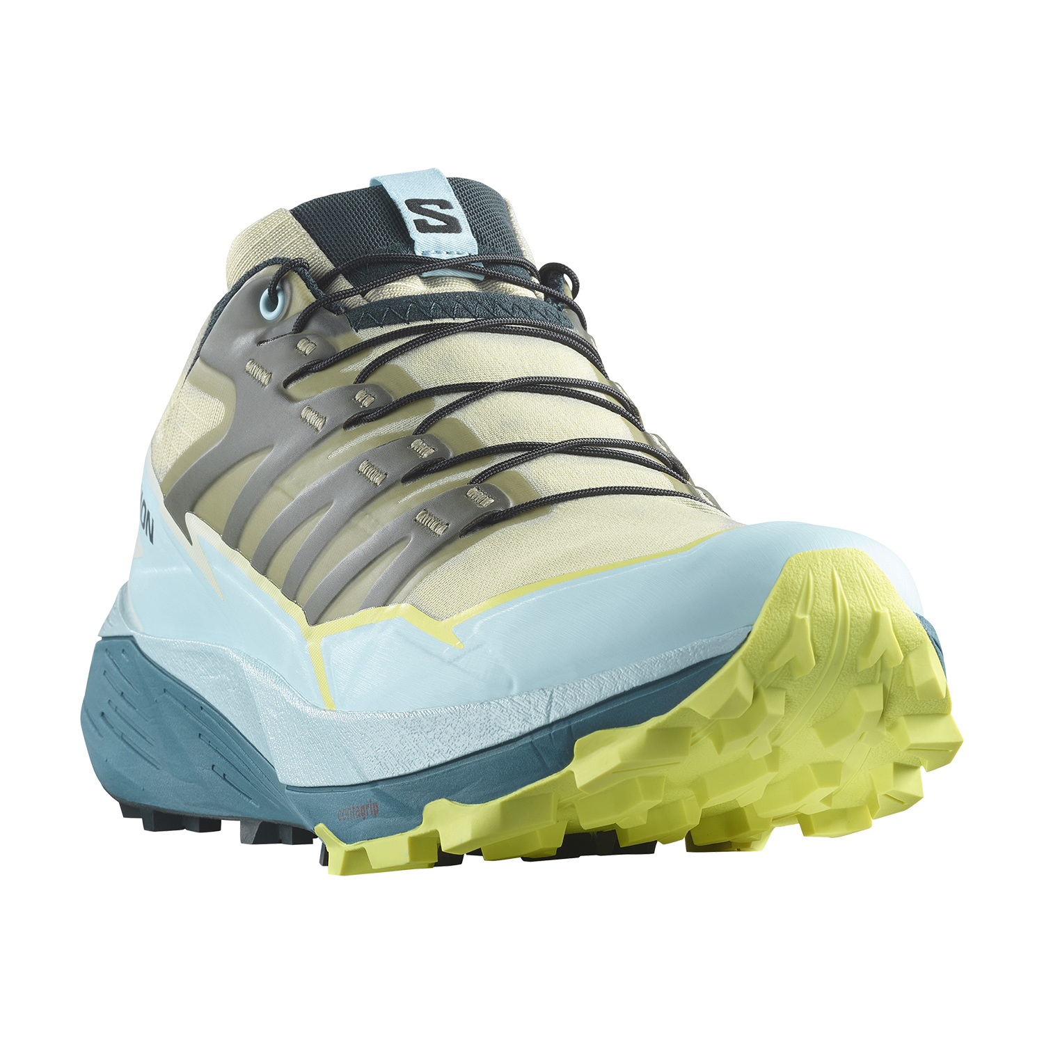 Salomon Thundercross Alfalfa/Tanager Turquoise/Sunny Lime