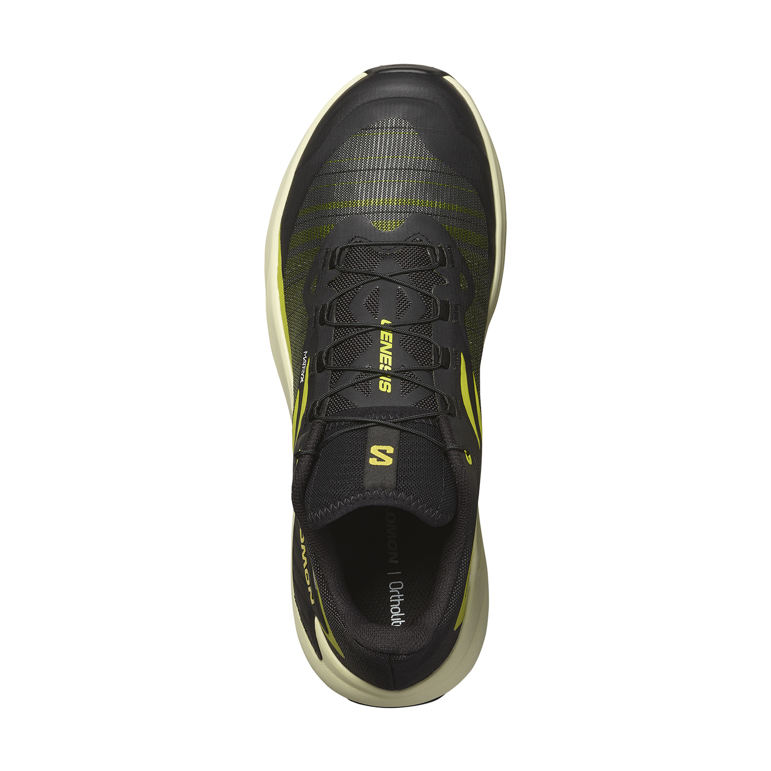 Salomon Genesis Black/Sulphur Spring/Transparent Yellow