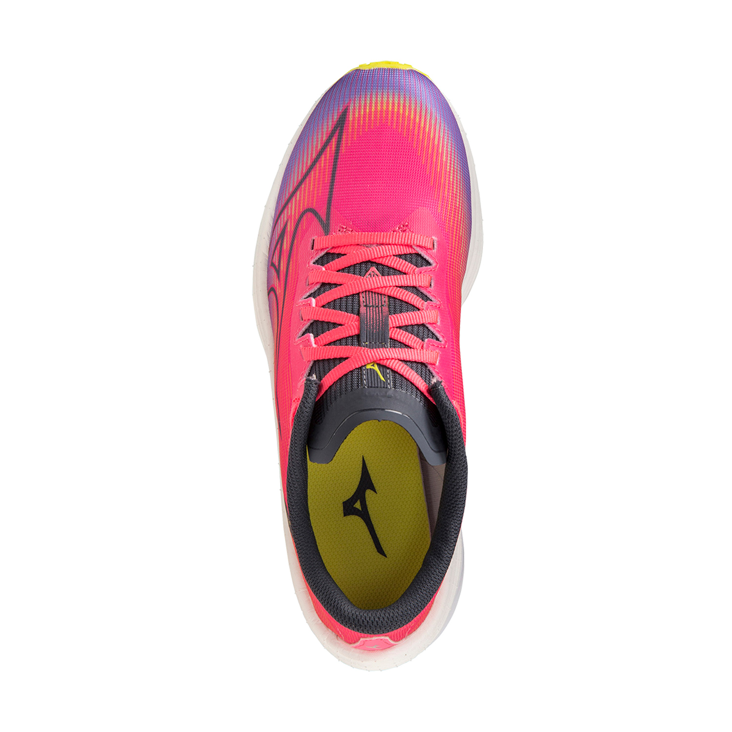 Mizuno Wave Rebellion Flash High/Vis Pink/Ombre Blue/Purple Punch