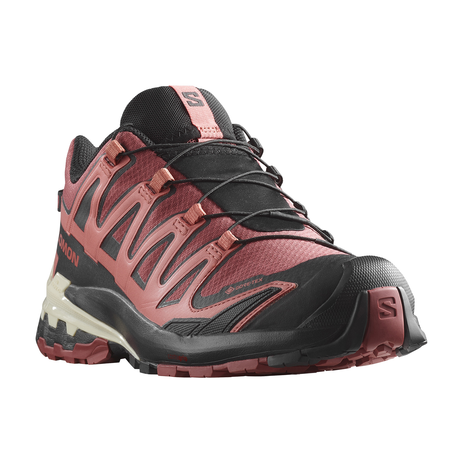 Salomon XA Pro 3D V9 GTX Cow Hide/Black/Faded Rose