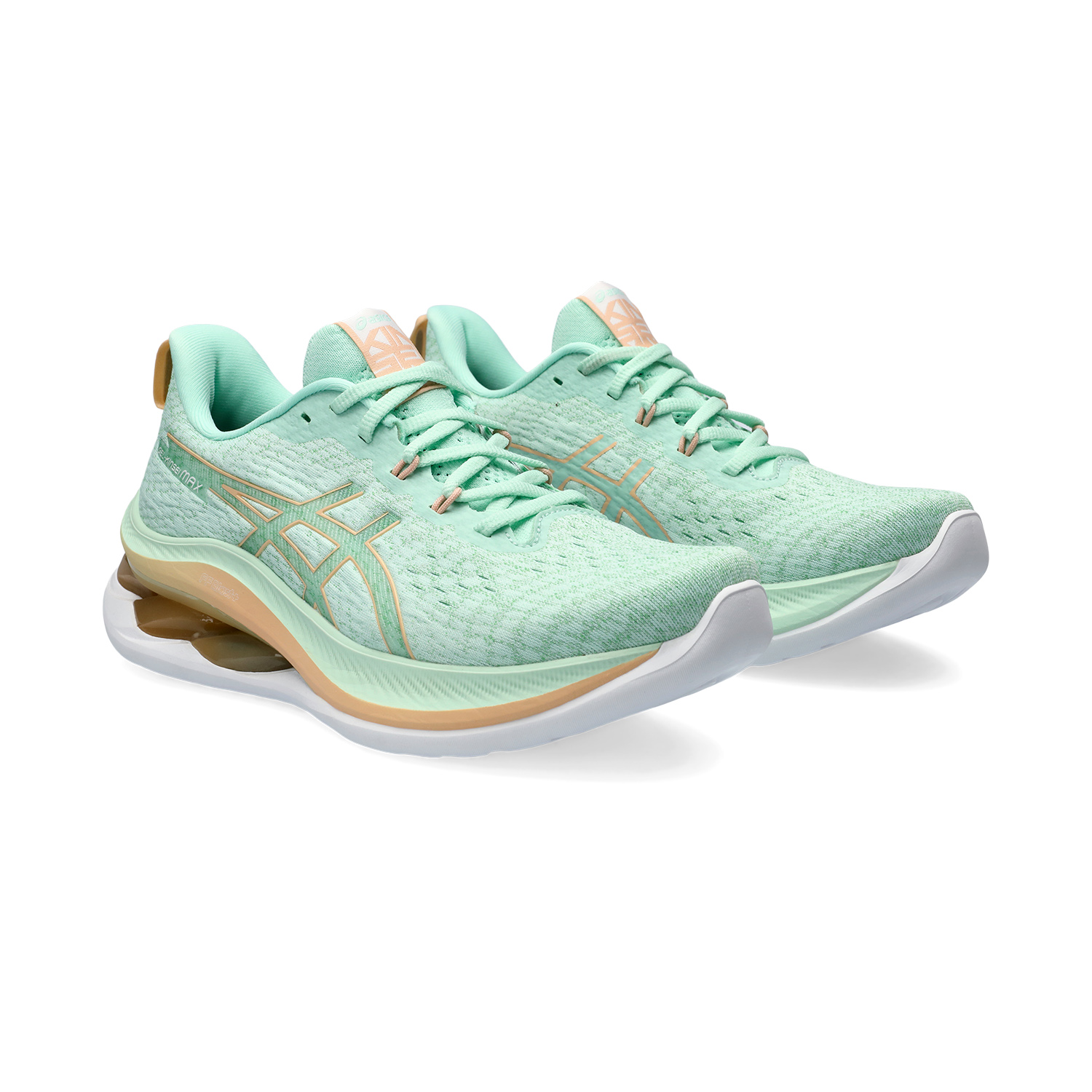 Asics Kinsei Max Mint Tint/Apricot Crush