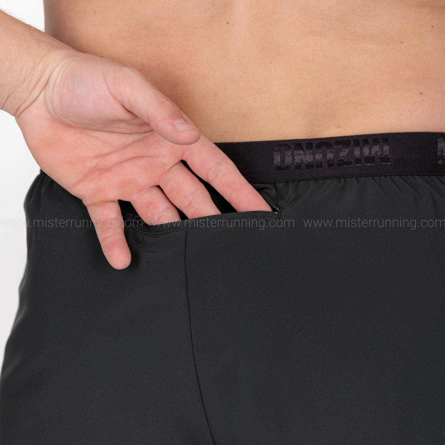 Mizuno Alpha 5.5in Pantaloncini Black