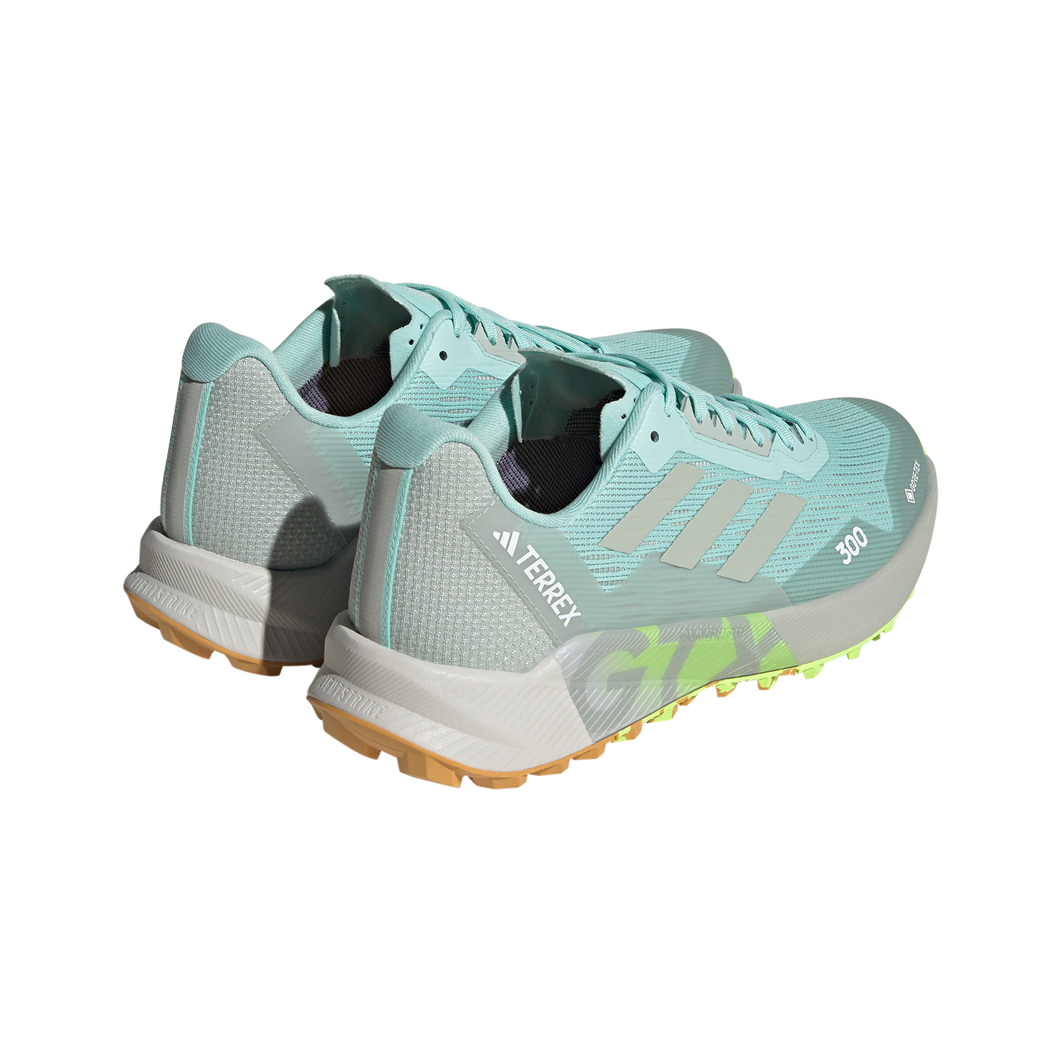 adidas Terrex Agravic Flow 2 GTX Semi Flash Aqua/Wonder Silver/Lucid Lemon