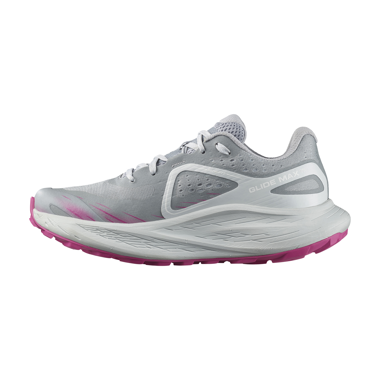 Salomon Glide Max TR Quarry/Illusion Blue/Pink Glo