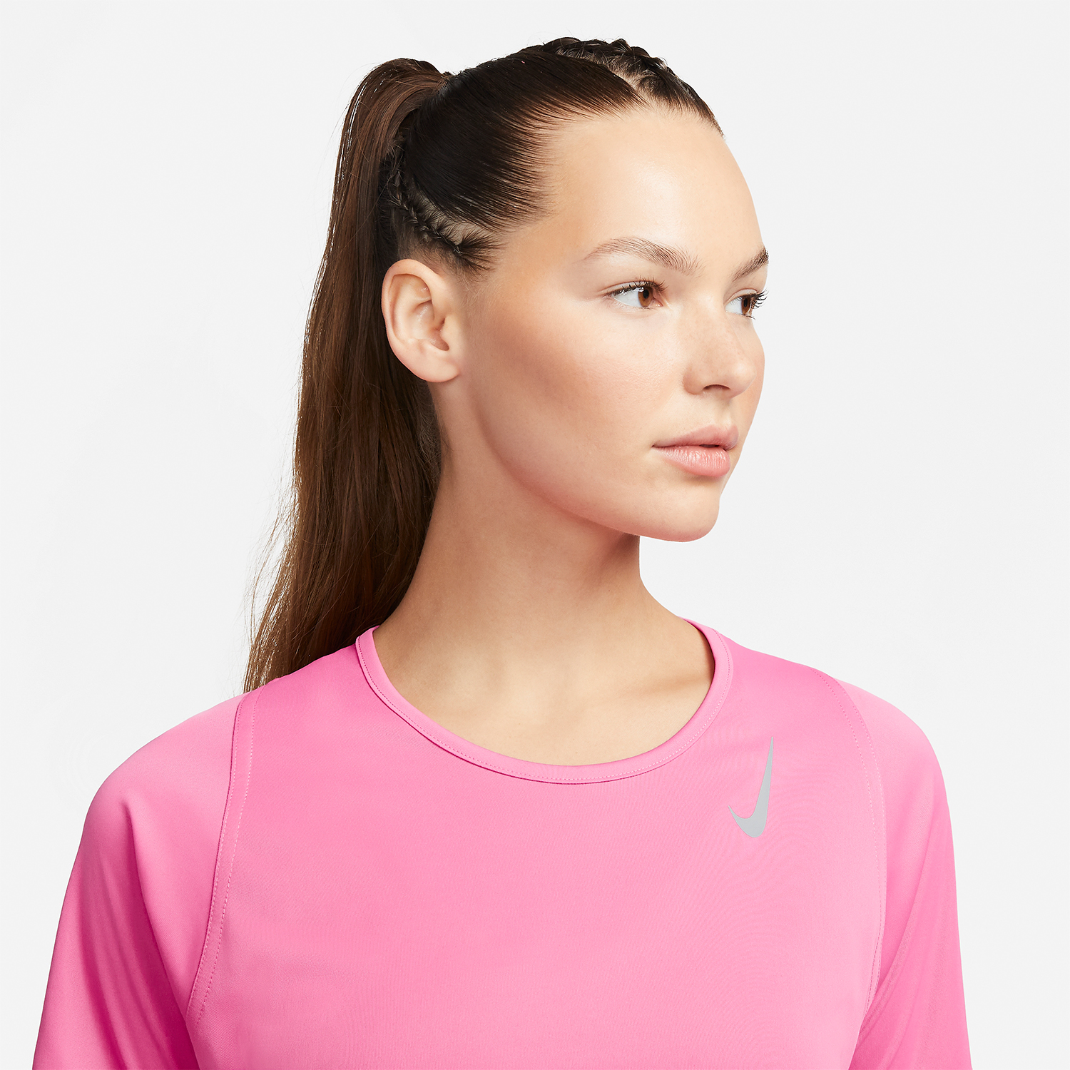 Nike Dri-FIT Race Maglietta Pinksicle/Reflective Silver