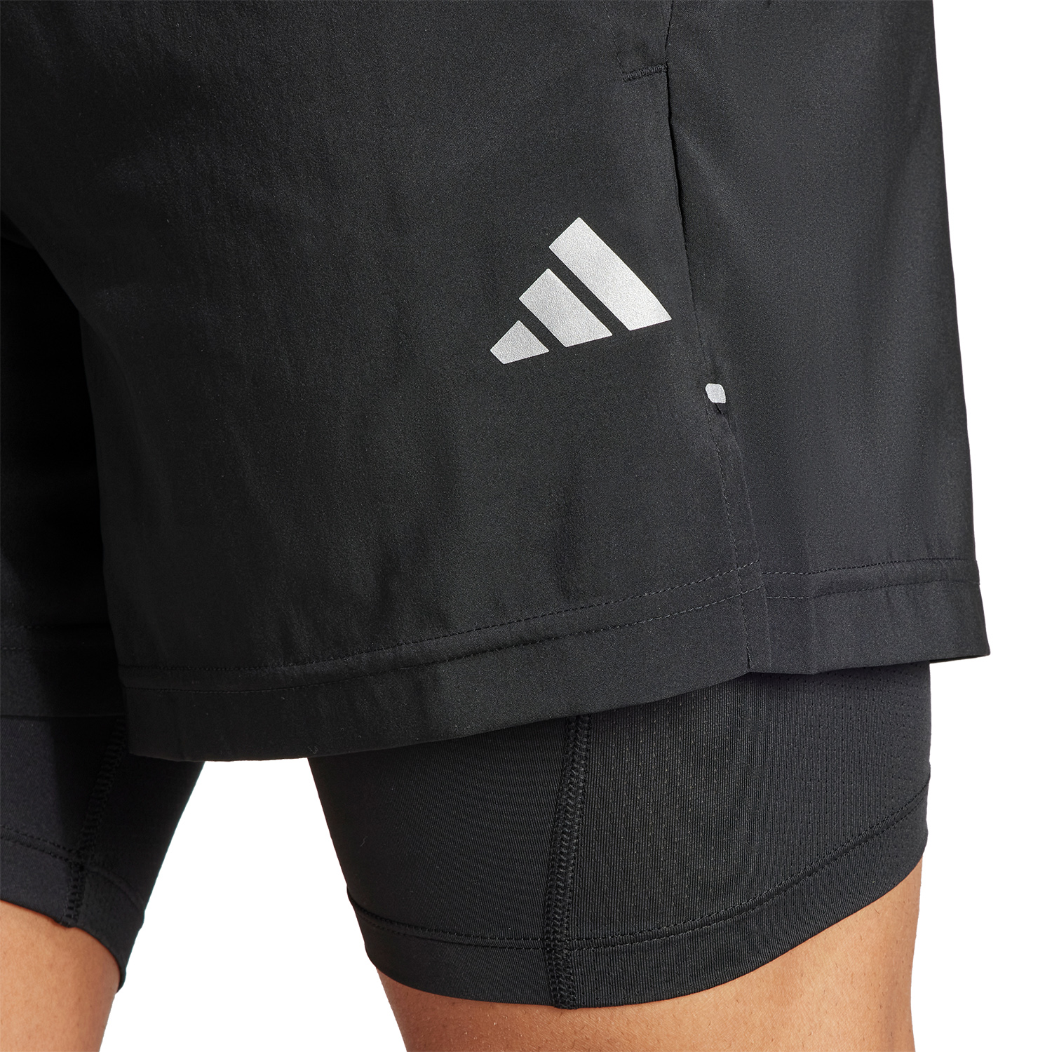 adidas Gym+ 2 in 1 5in Pantaloncini Black