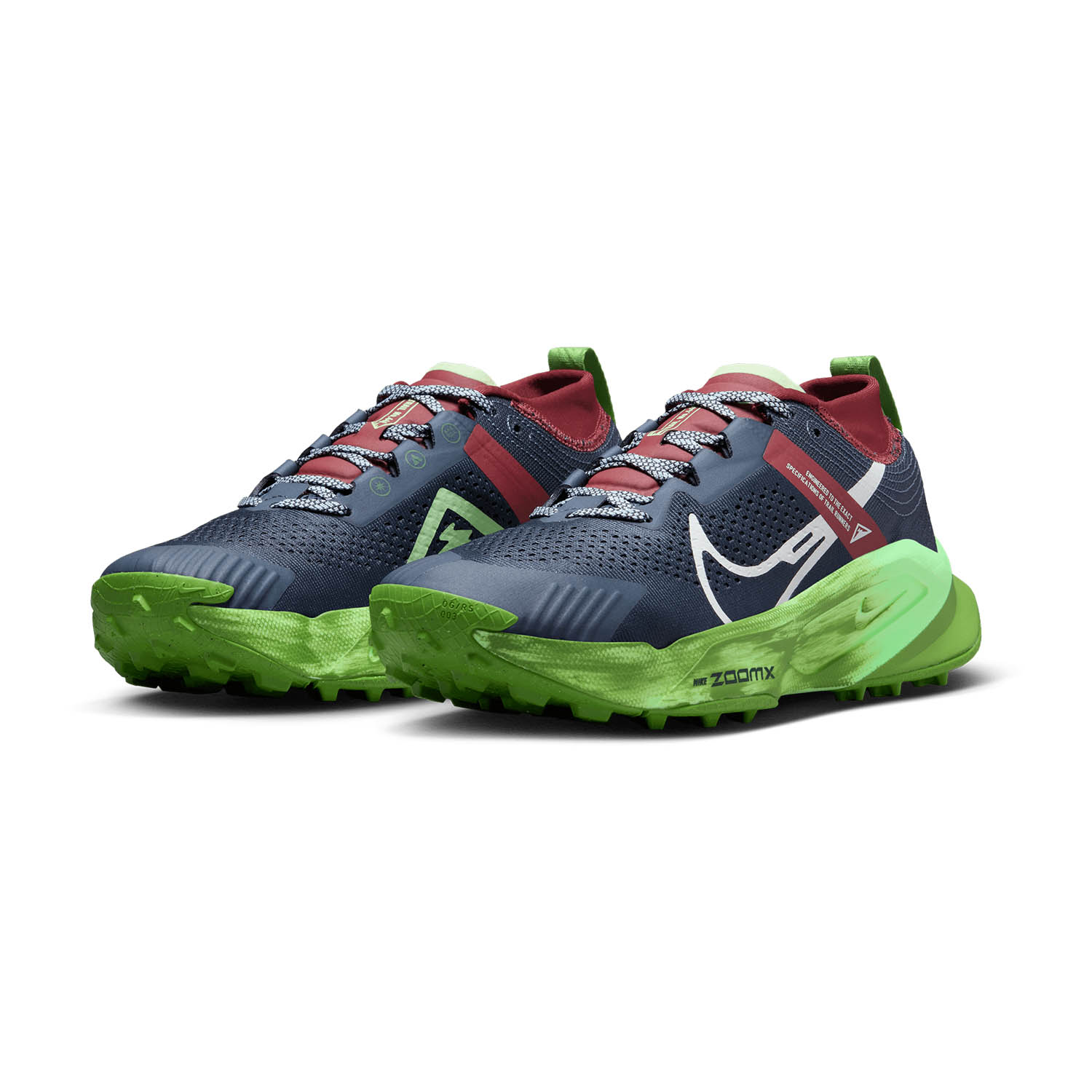 Nike ZoomX Zegama Trail Thunder Blue/Summit White/Chlorophyll