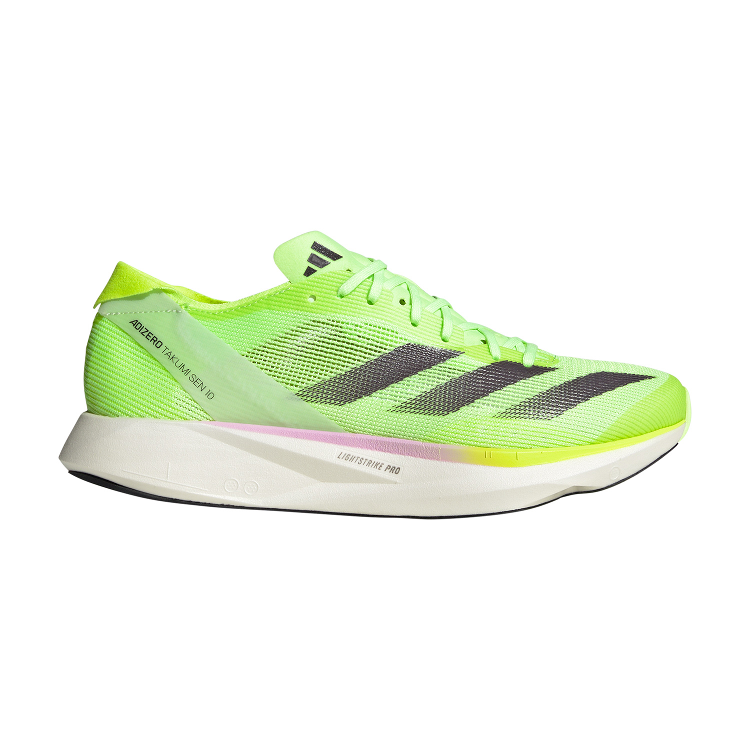 adidas Adizero Takumi Sen 10 Green Spark/Aurora Met/Lucid Lemon
