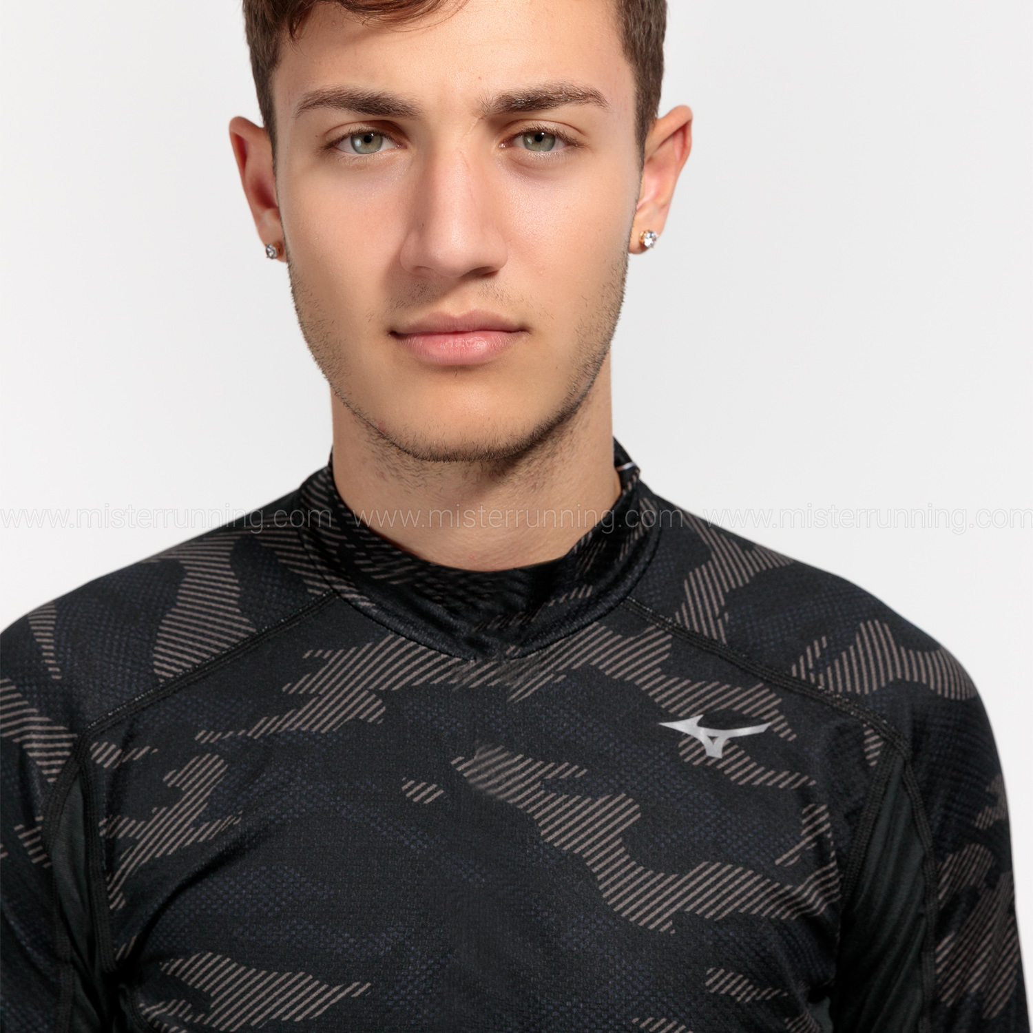 Mizuno Virtual Body G3 Camo Maglia Black