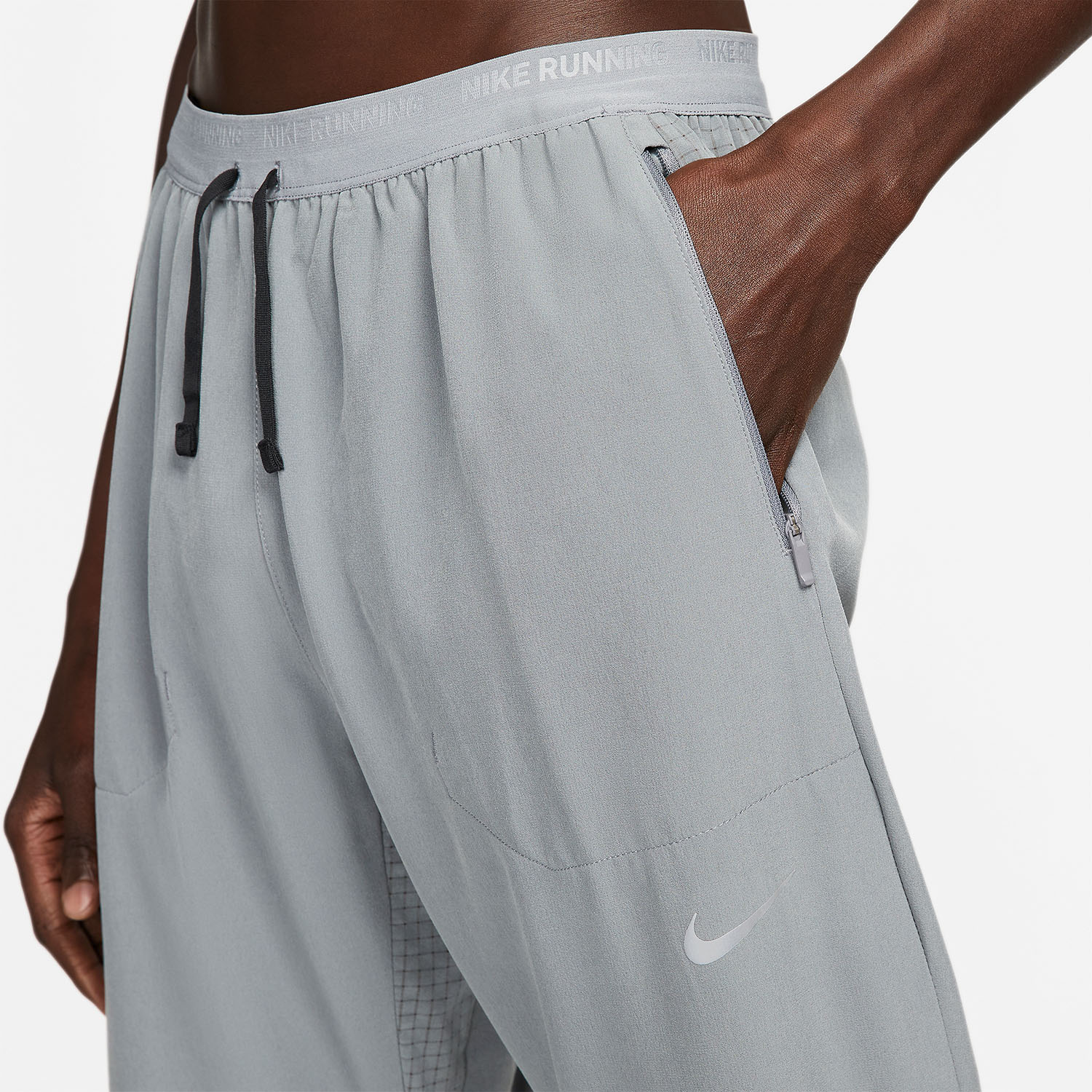 Nike Dri-FIT Phenom Elite Pantaloni Smoke Grey/Reflective Silver