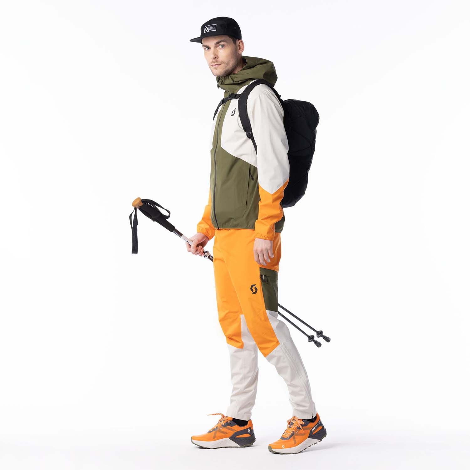Scott Explorair Light Dryo 2.5 L Pantaloni Flash Orange/Dust White