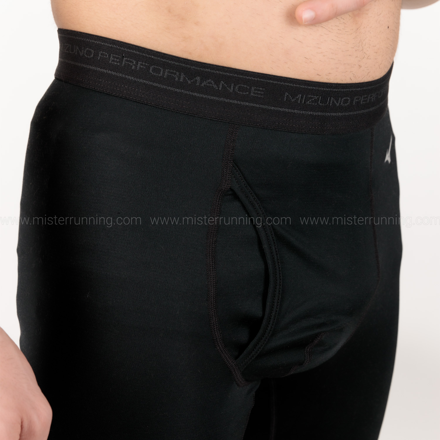 Mizuno Mid Weight Light Calzamaglia Black