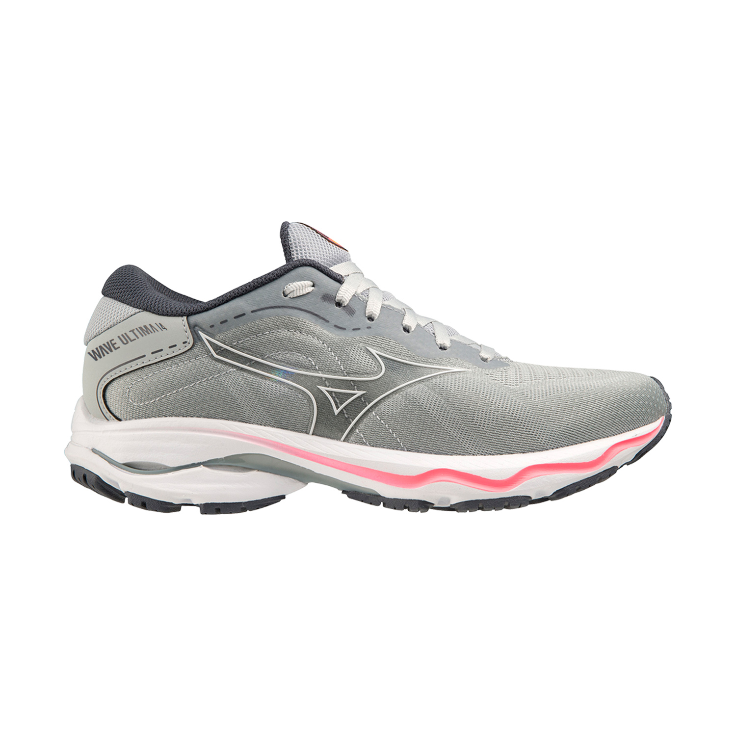 Mizuno Wave Ultima 14 Quarry/White/High Vis Pink