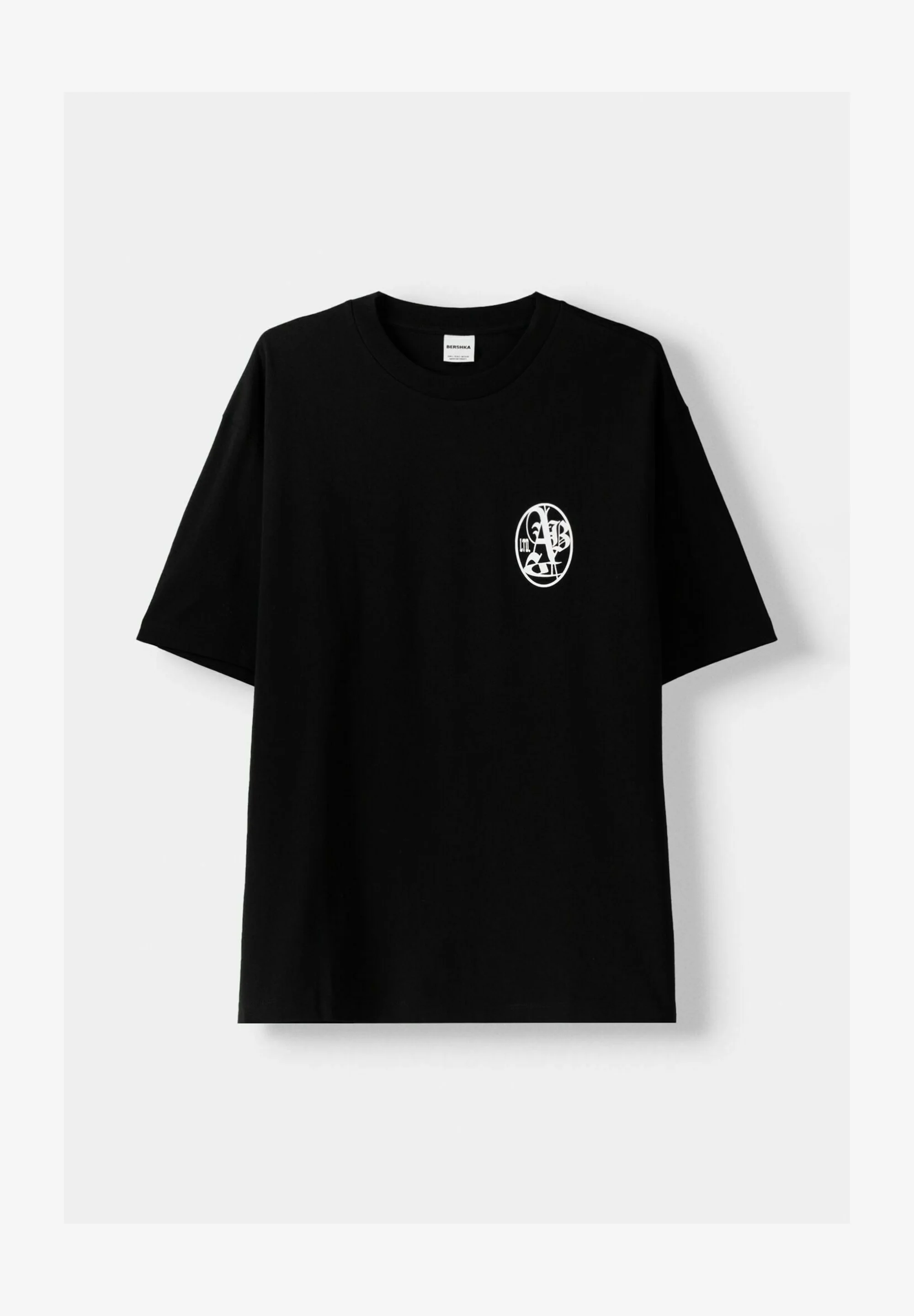 Bershka SHORT SLEEVE BOXY-FIT - T-shirt con stampa