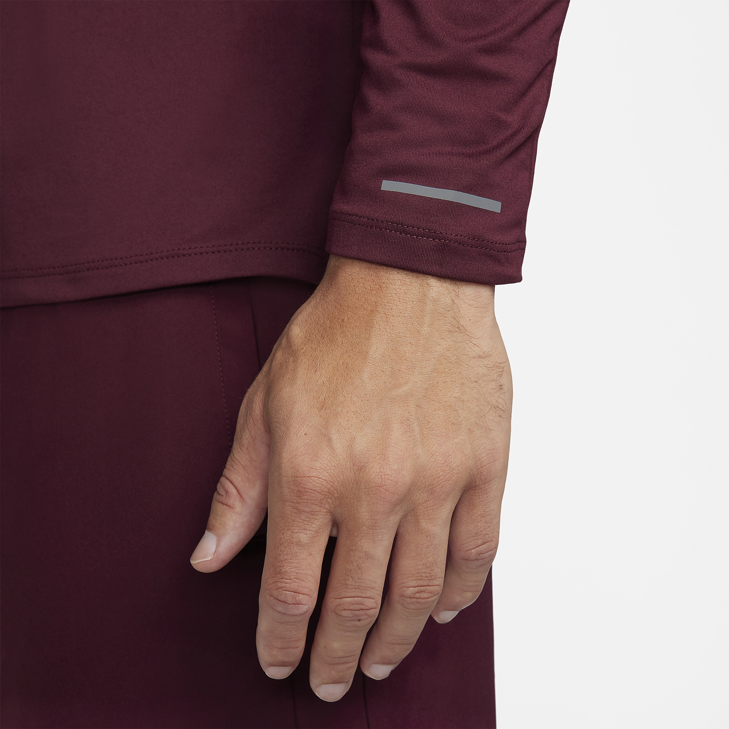 Nike Element Flash Maglia Night Maroon/Reflective Silver