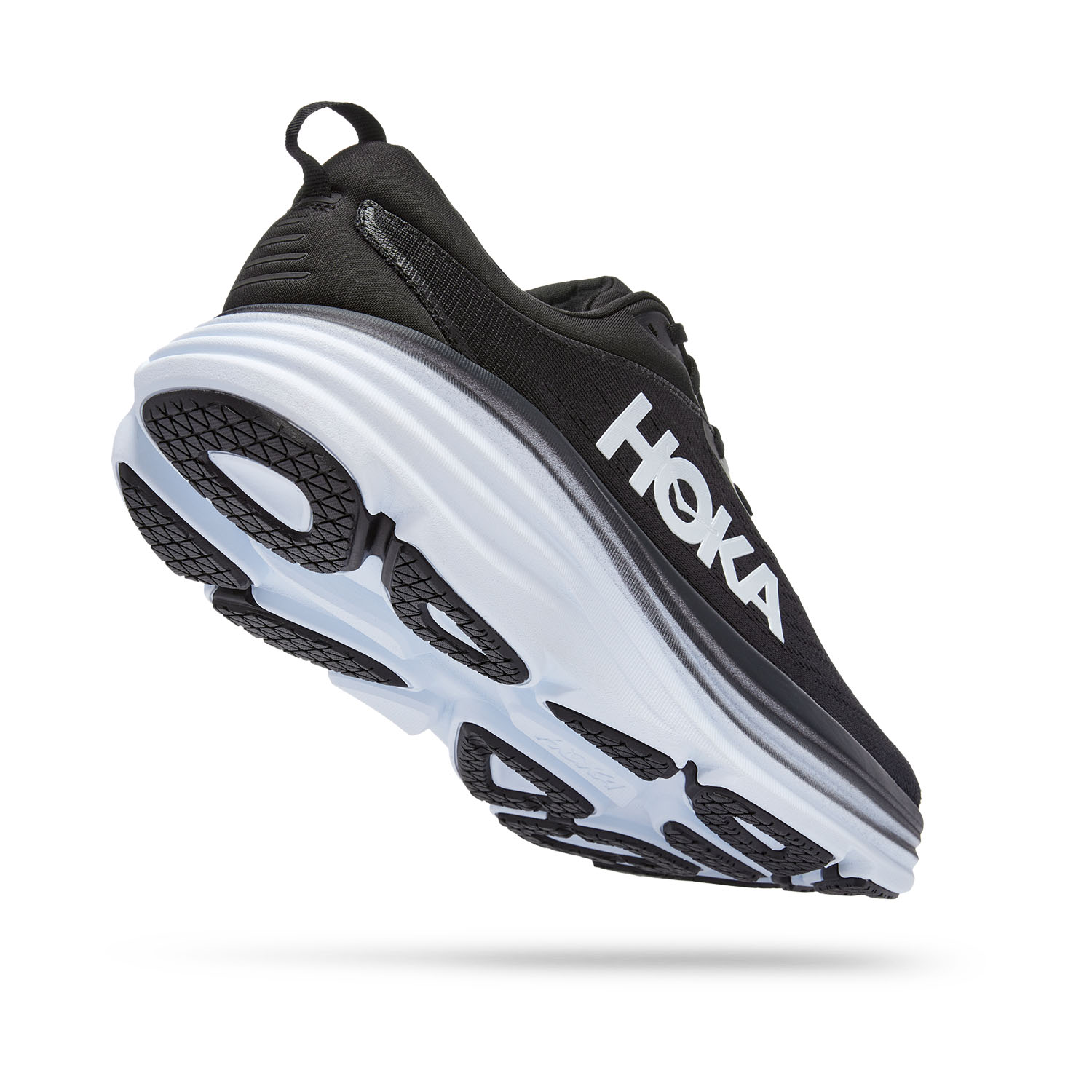 Hoka Bondi 8 Wide Black/White