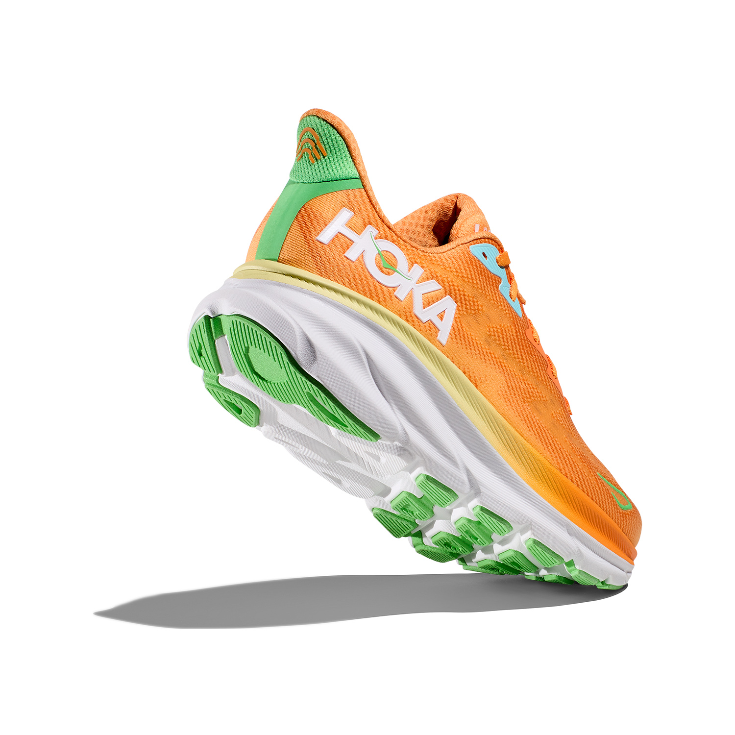 Hoka Clifton 9 Wide Solar Flare/Sherbet