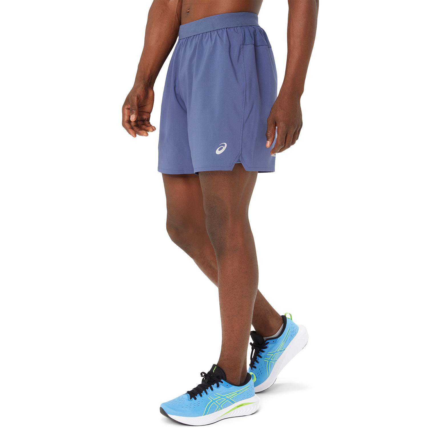 Asics Road 2 in 1 7in Pantaloncini Thunder Blue/Denim Blue