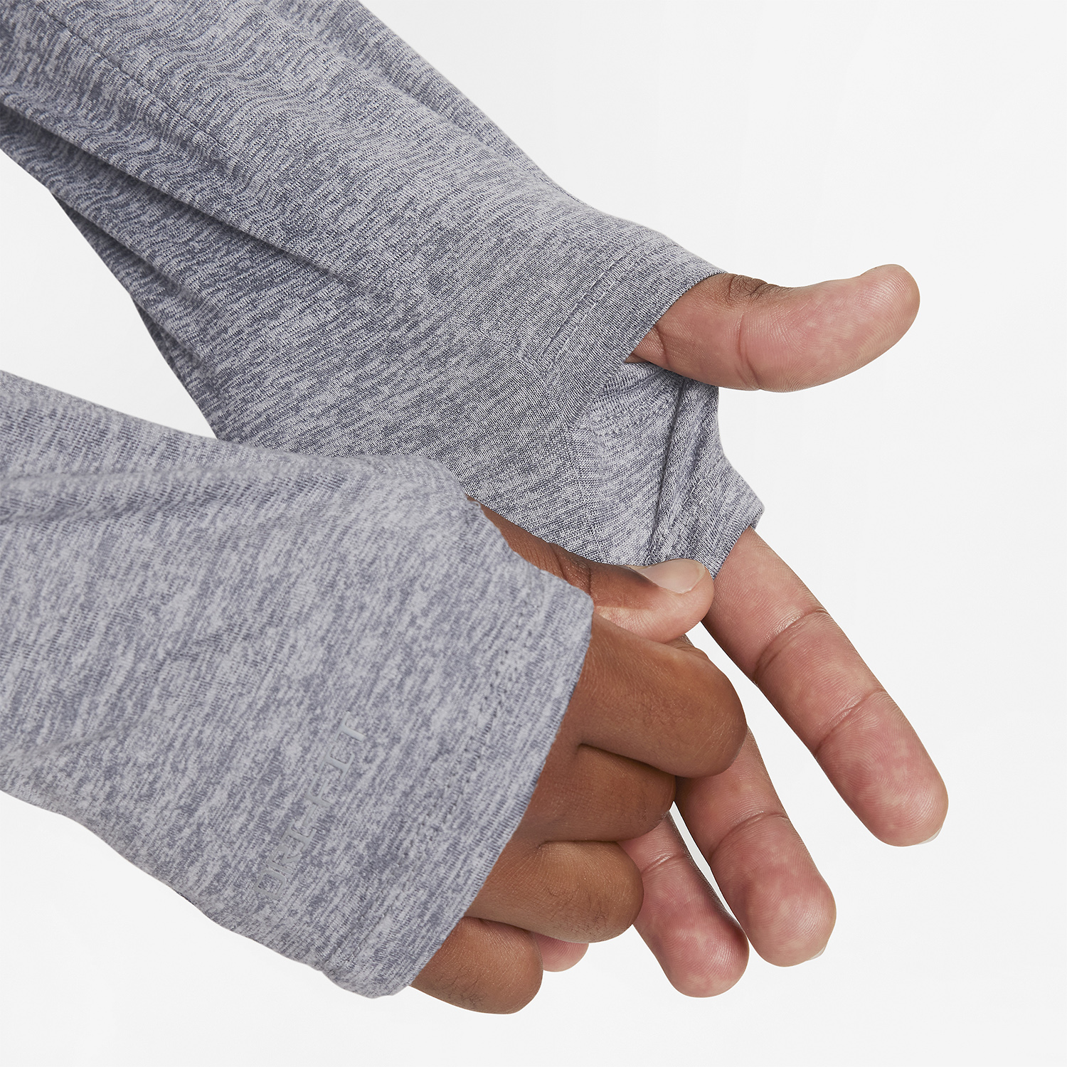 Nike Dri-FIT Element Maglia Smoke Grey/Grey Fog/Heather/Reflective Silver