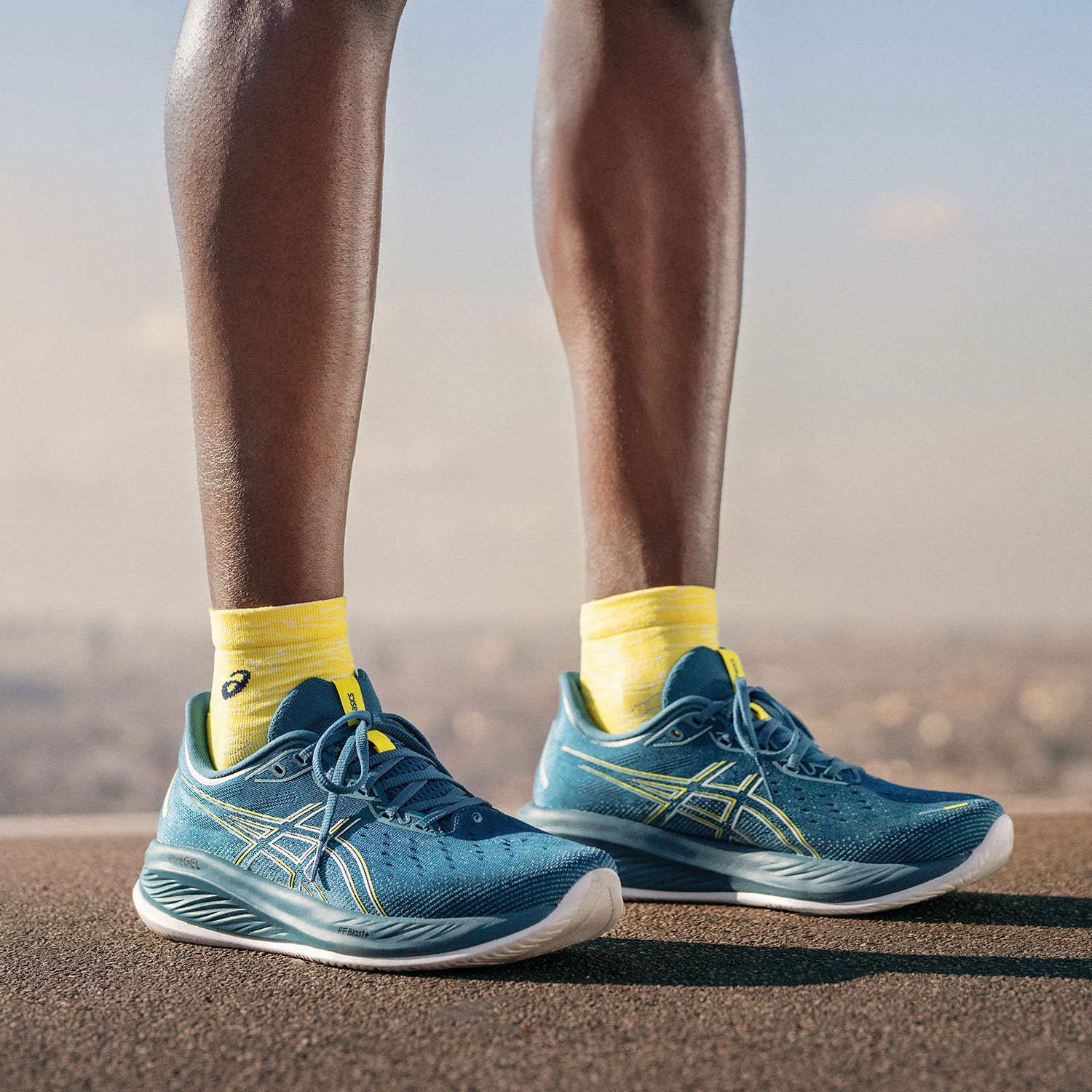 Asics Gel Cumulus 26 Evening Teal/Bright Yellow