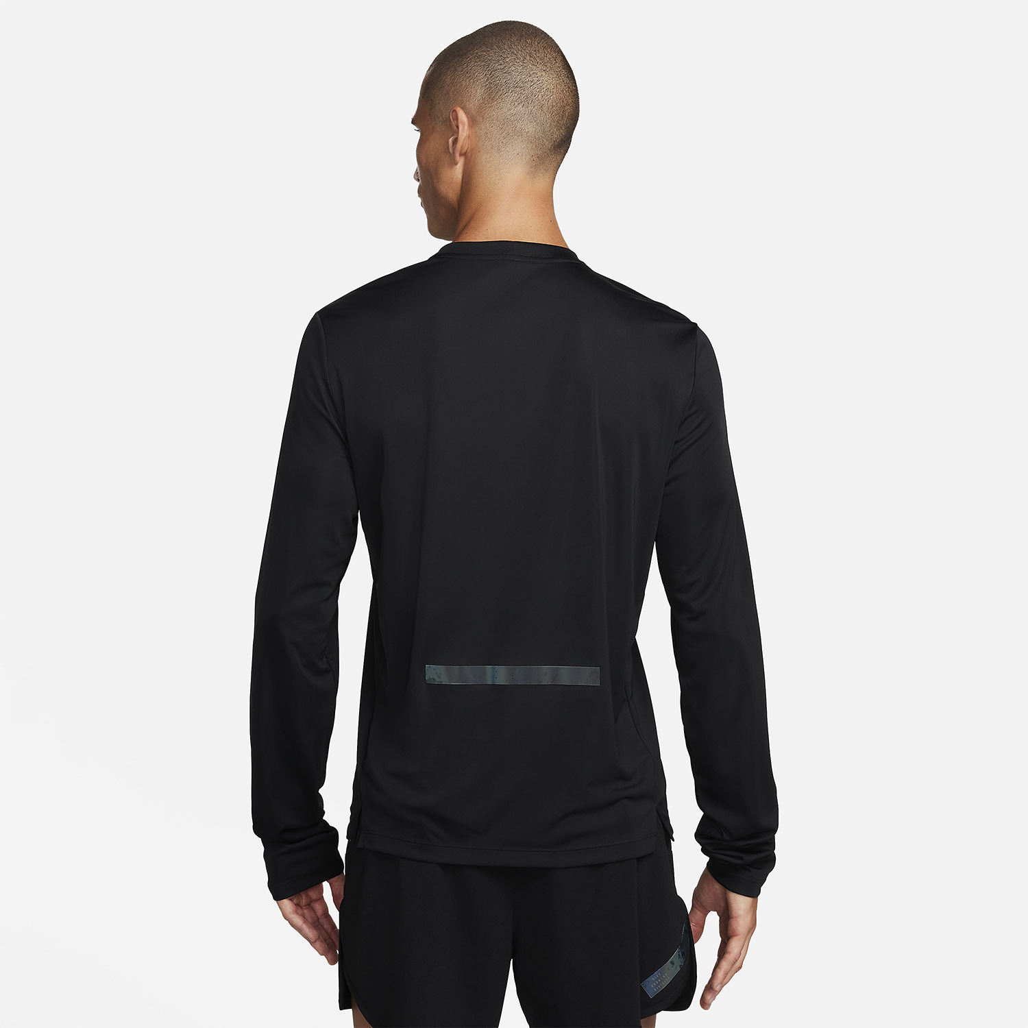 Nike Dri-FIT Run Division Rise 365 Maglia Black/Black Reflective