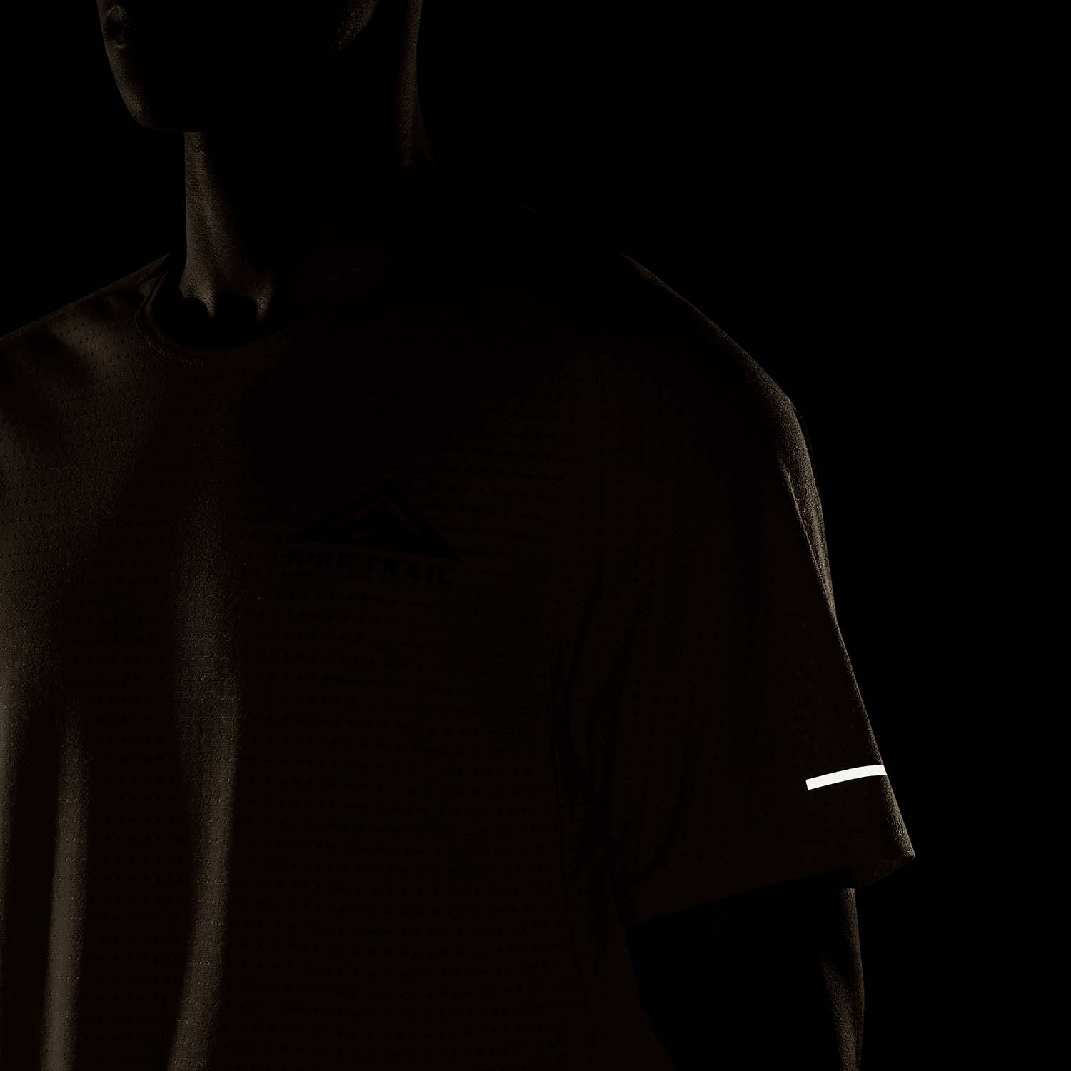 Nike Dri-FIT Solar Chase Maglietta Neutral Olive/Black