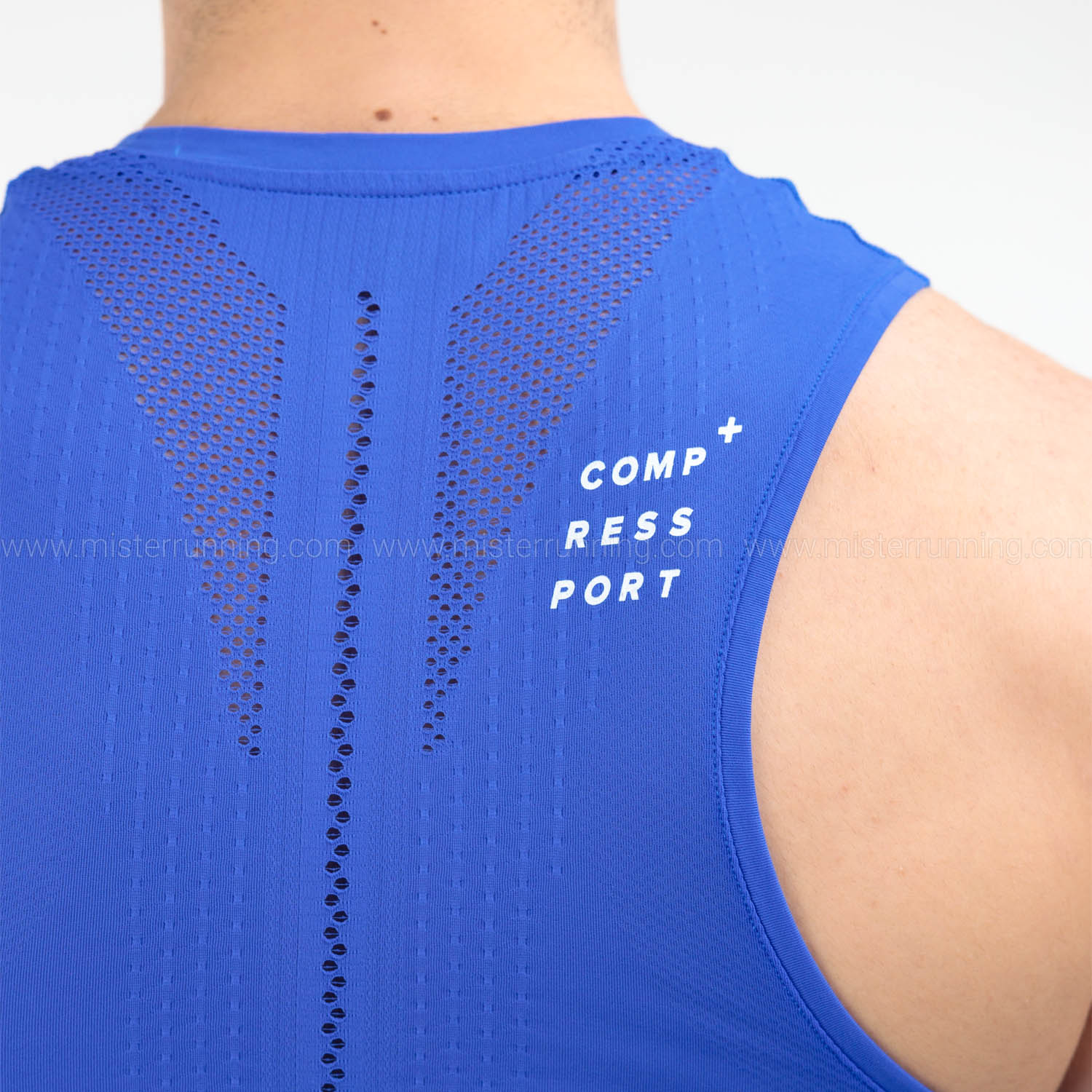 Compressport Pro Racing Canotta Dazz Blue