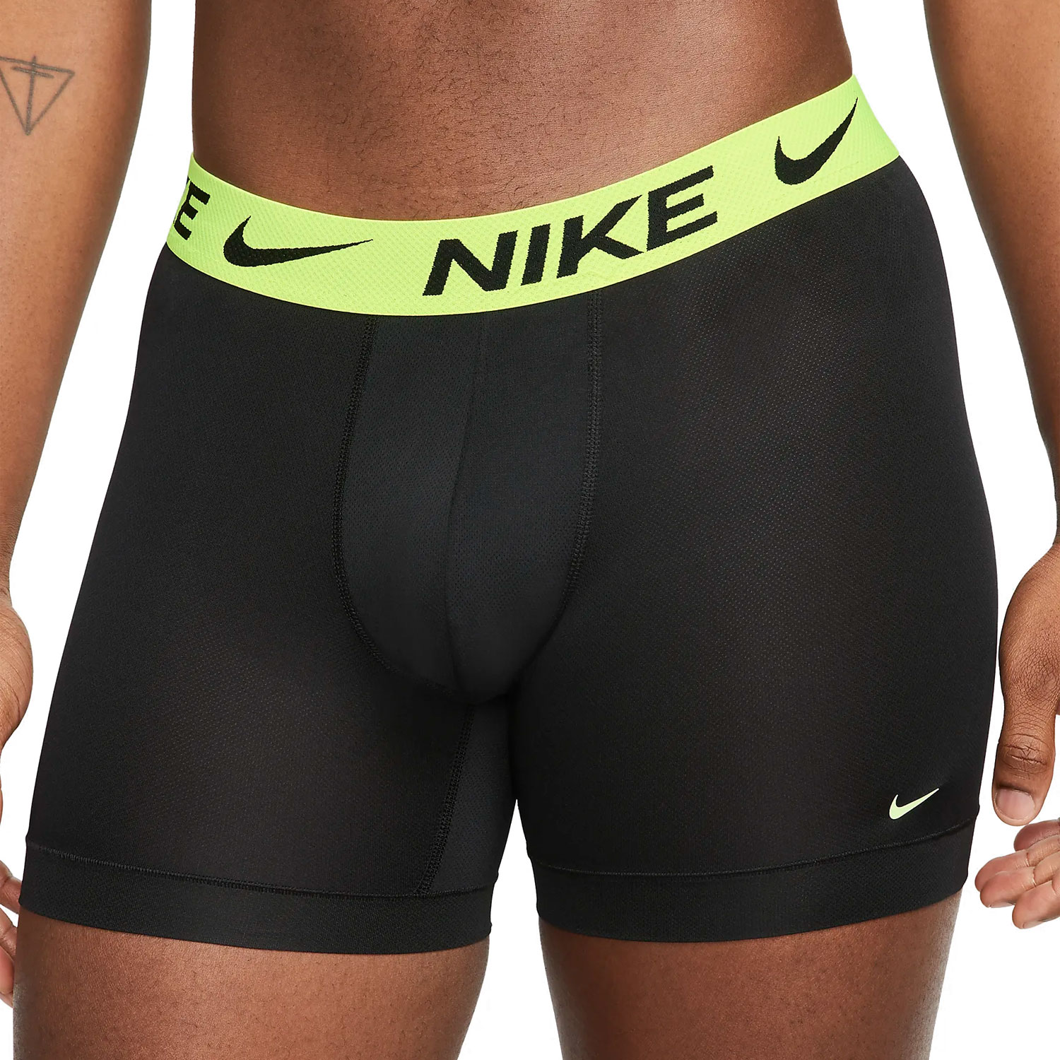Nike Logo x 3 Boxer Black/Volt Wb/Cool Grey Wb