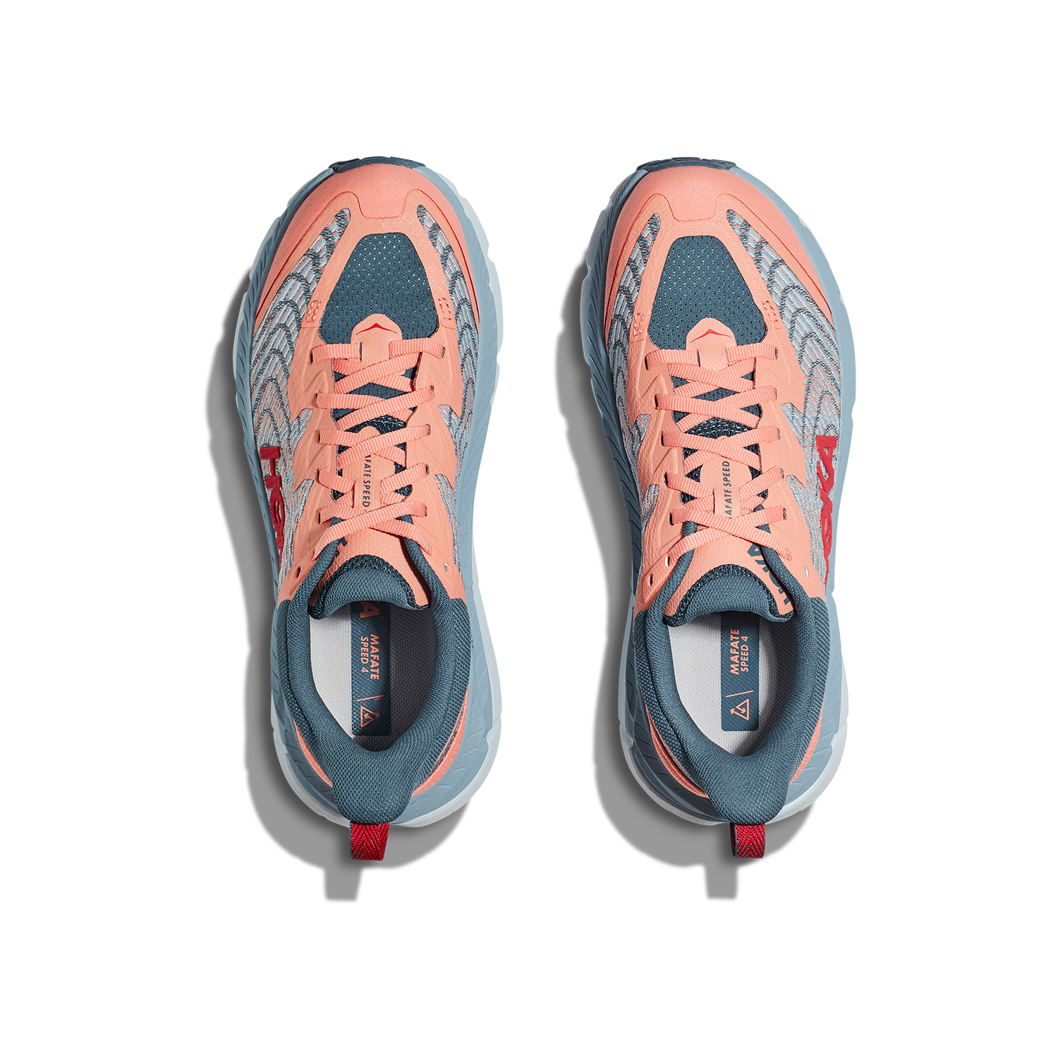 Hoka Mafate Speed 4 Papaya/Real Teal