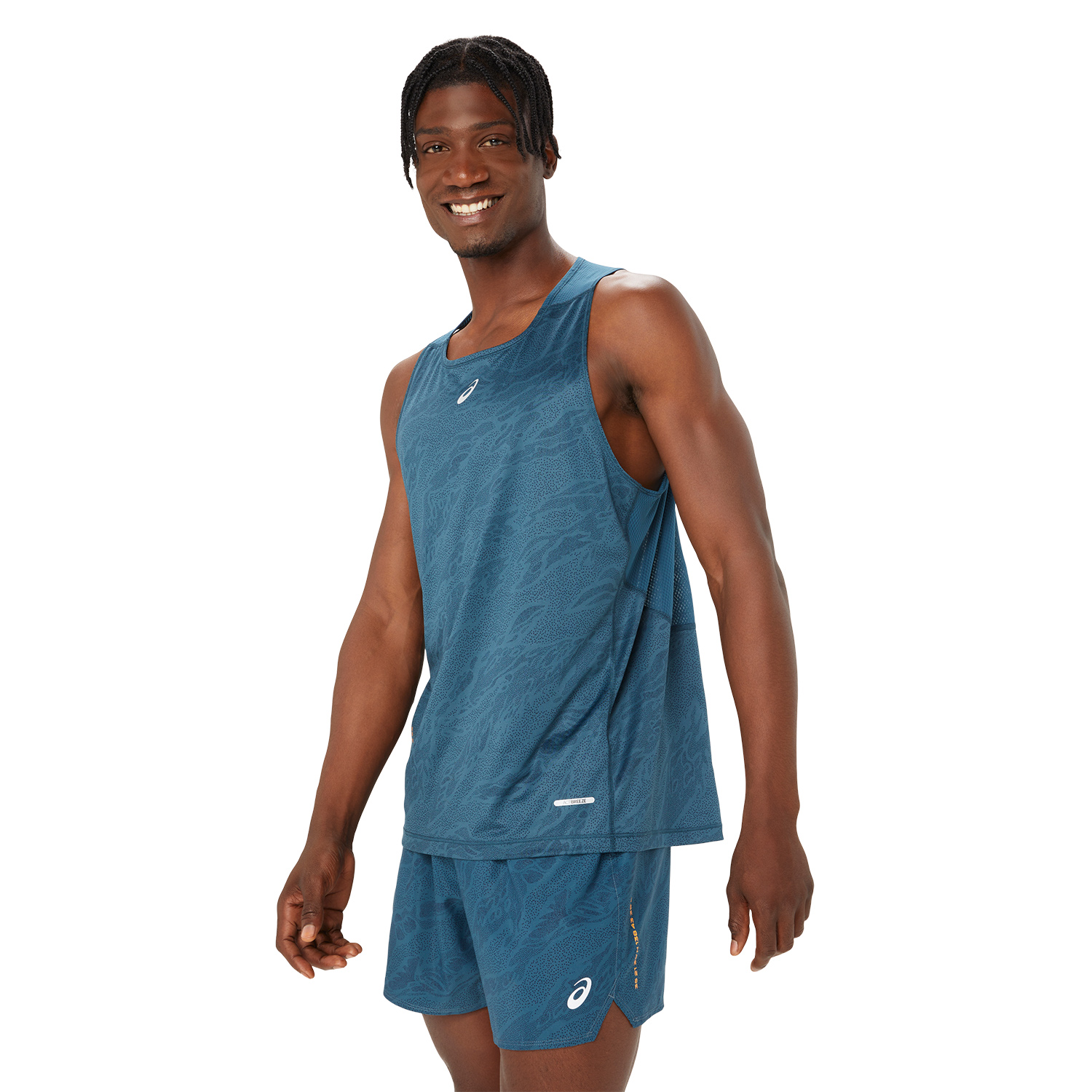 Asics Fujitrail Canotta Magnetic Blue