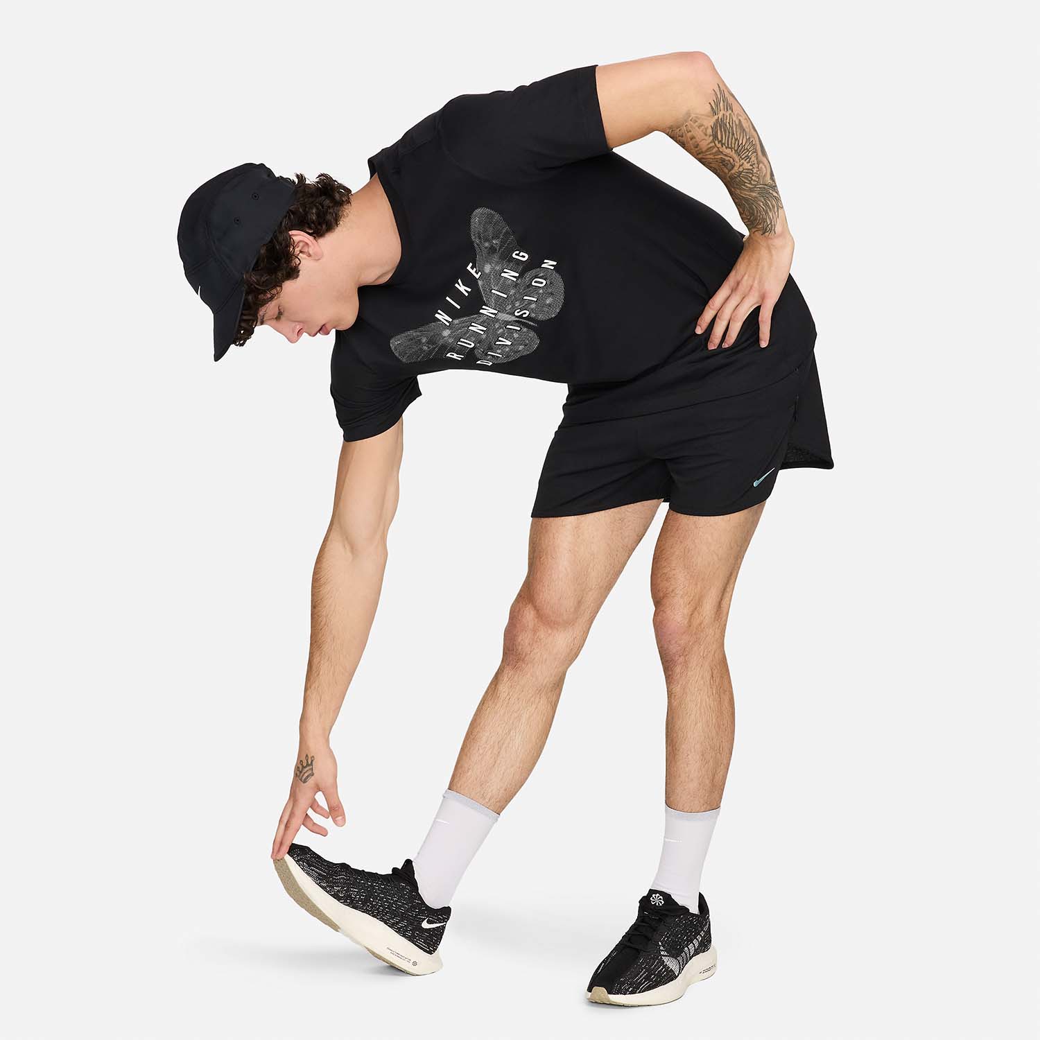 Nike Dri-FIT Division Logo Maglietta Black