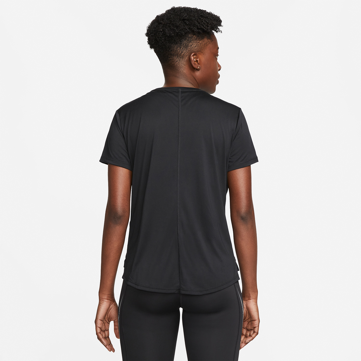 Nike Dri-FIT Swoosh Maglietta Black/Cool Grey