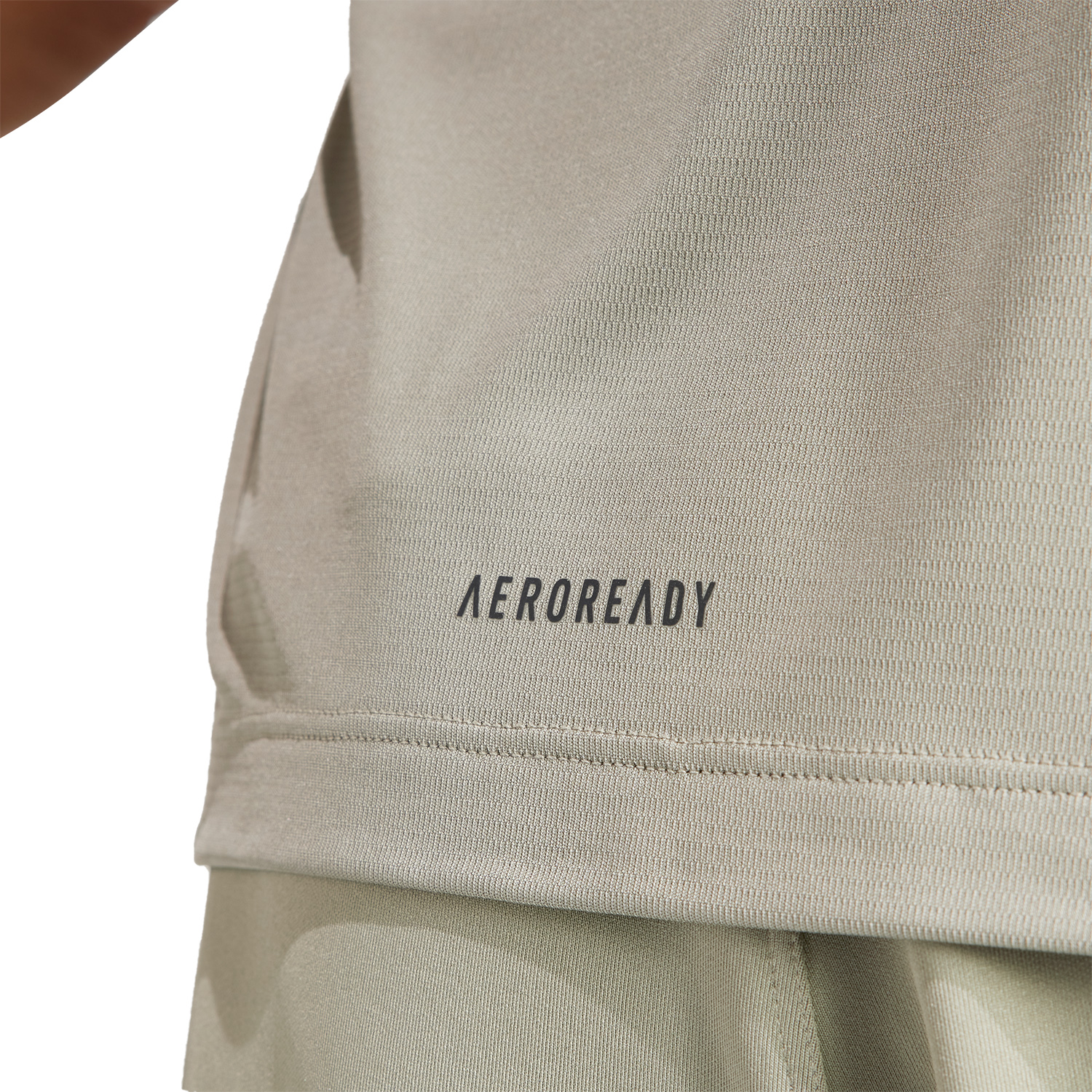 adidas D4T adistrong Maglietta Silver Pebble/Black