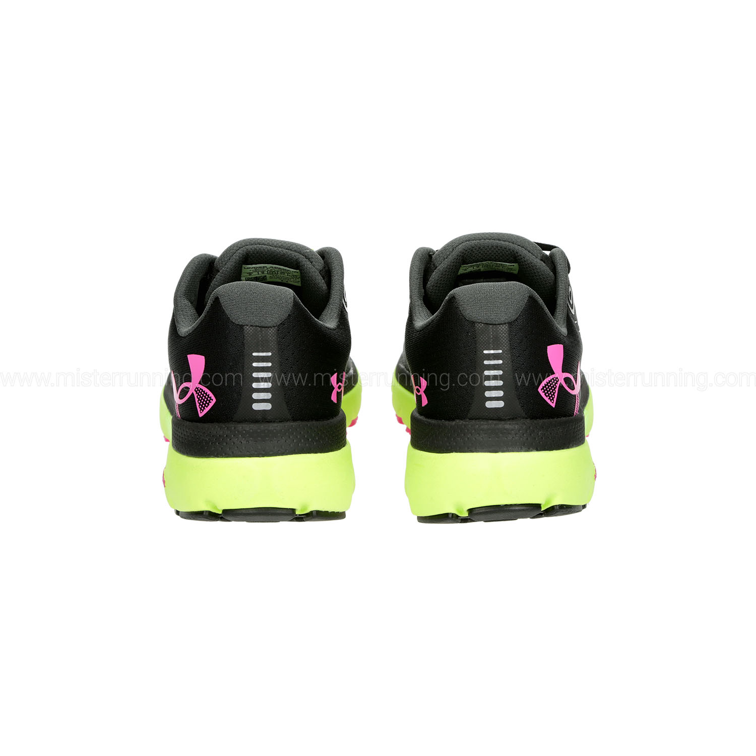 Under Armour HOVR Infinite 4 Black/Lime Surge/Rebel Pink