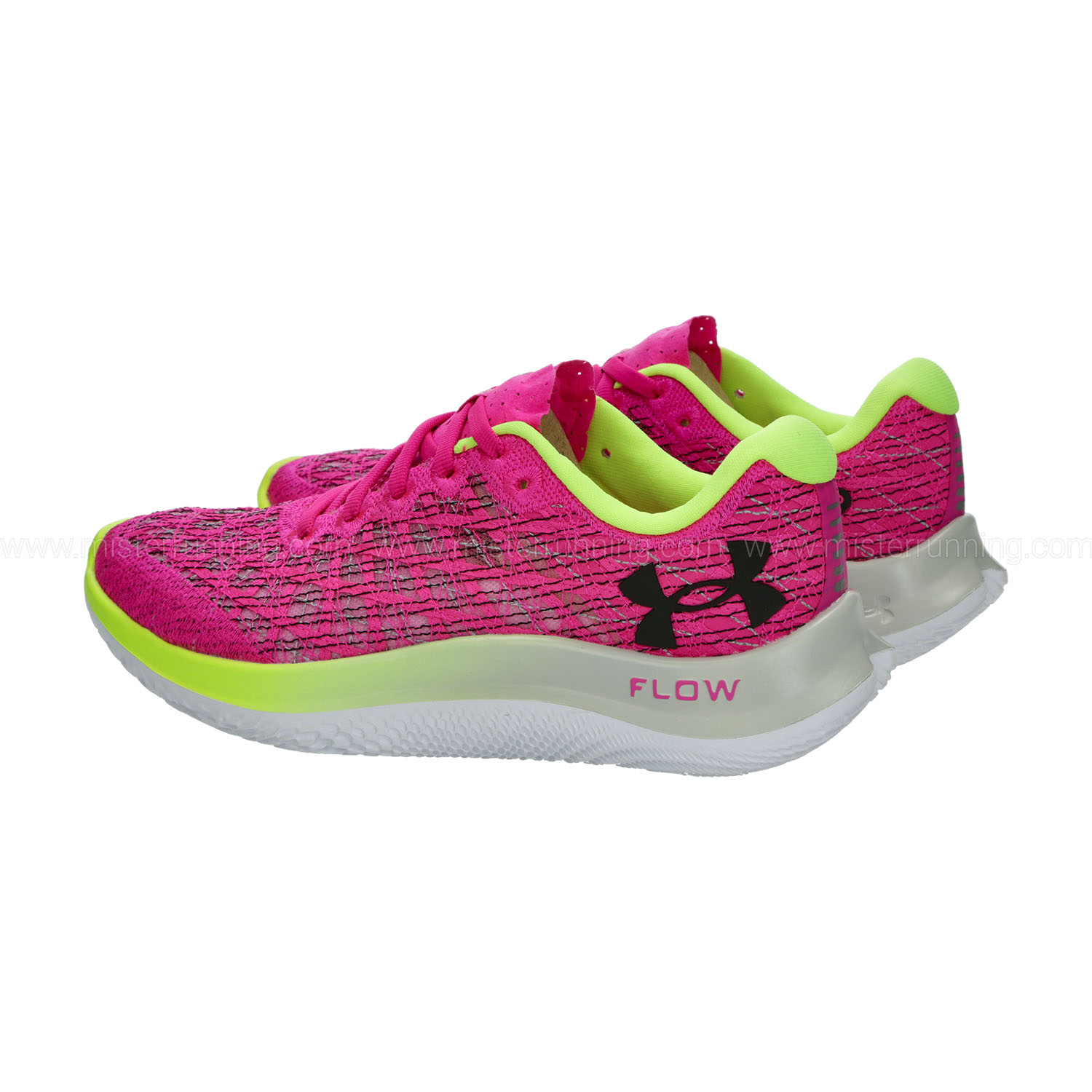 Under Armour Flow Velociti Wind 2 Rebel Pink/Lime Surge/Black