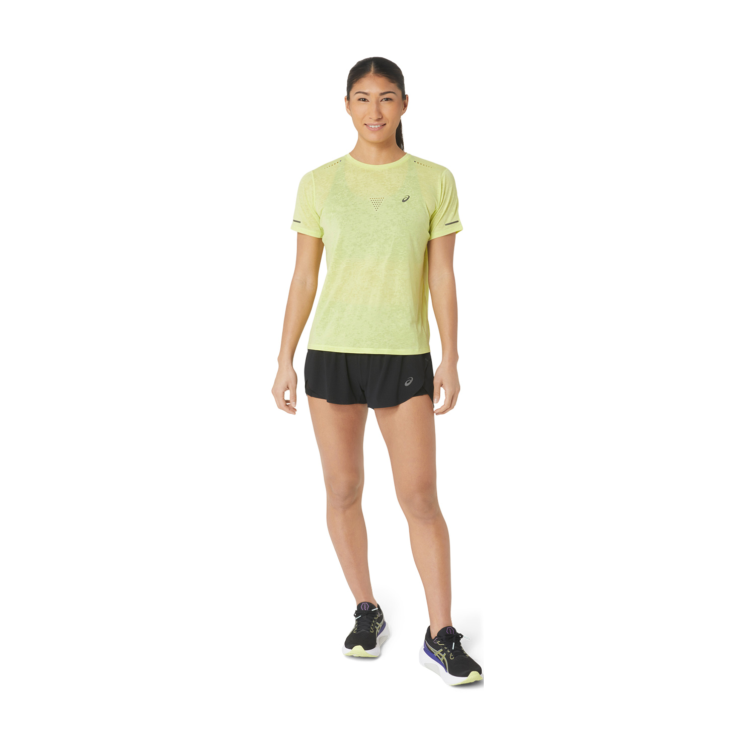 Asics Metarun 3in Pantaloncini Performance Black