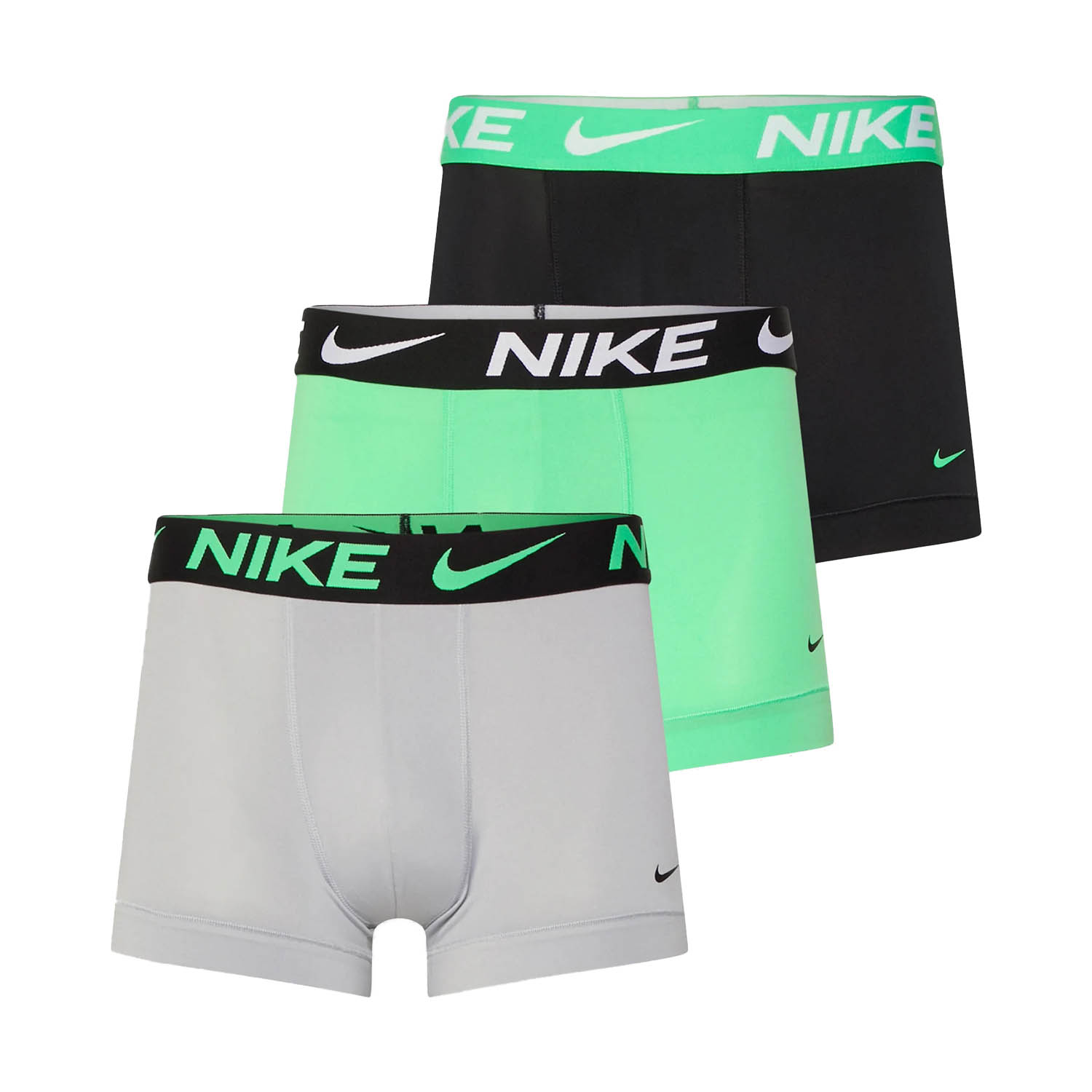 Nike Performance x 3 Boxer Electric Algae/Wolf Grey/Black